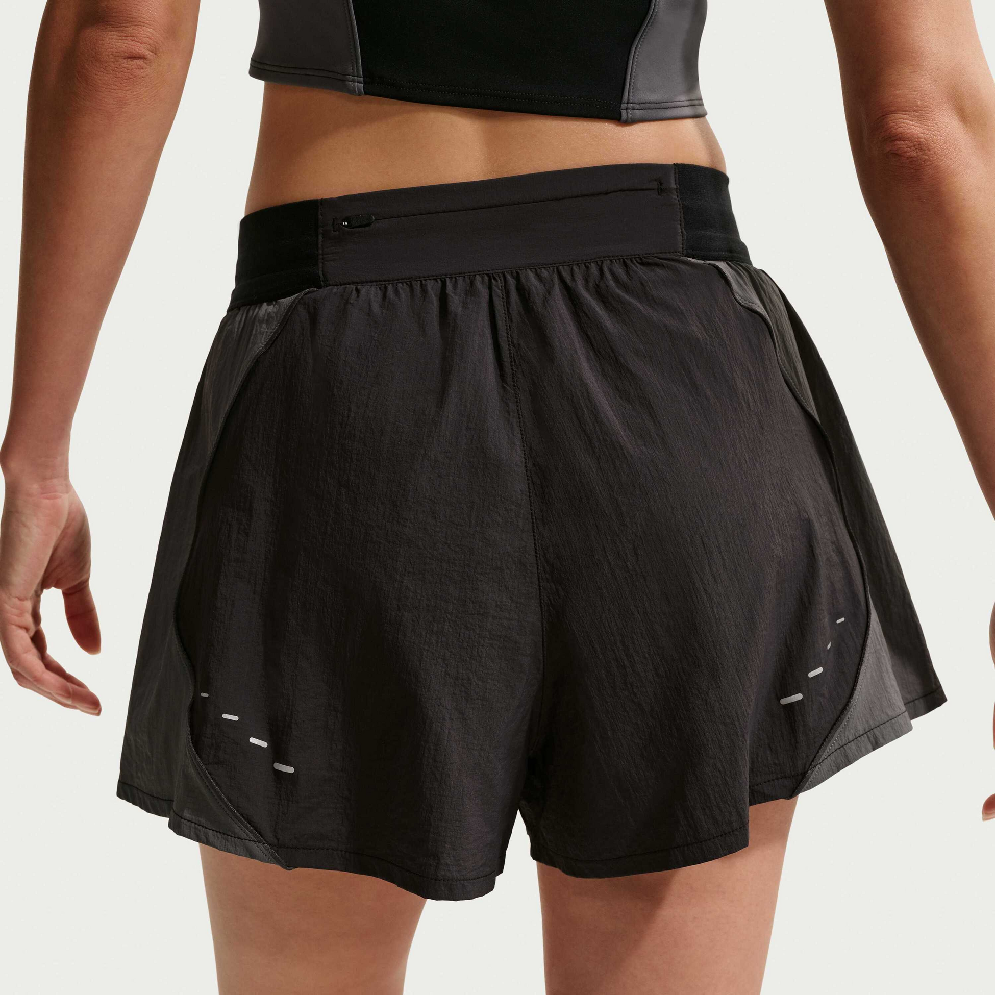 NIKE, Women's Repel High-waisted Brief-lined Running Shorts Swift