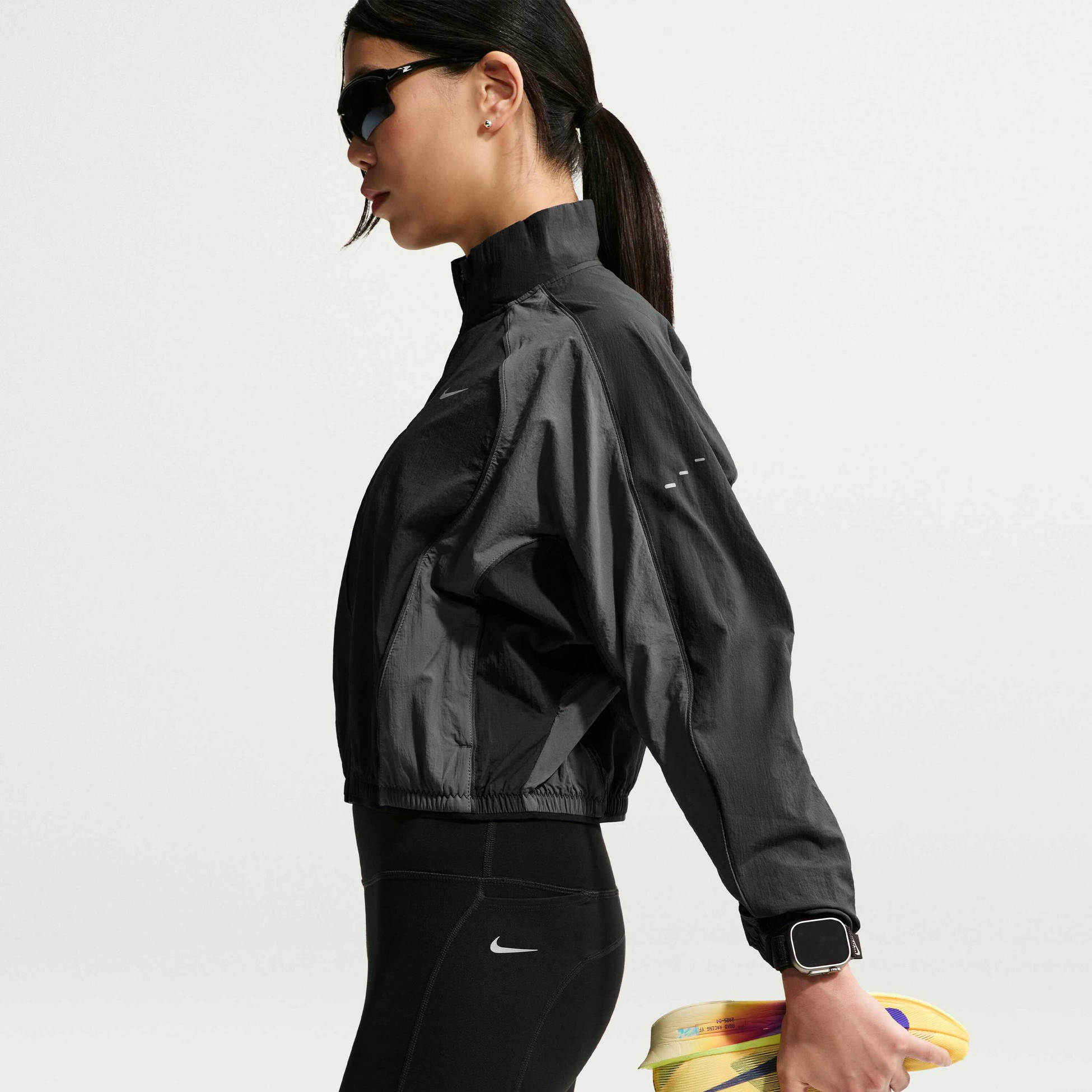 NIKE, Women's Repel Uv-protection Running Jacket Swift