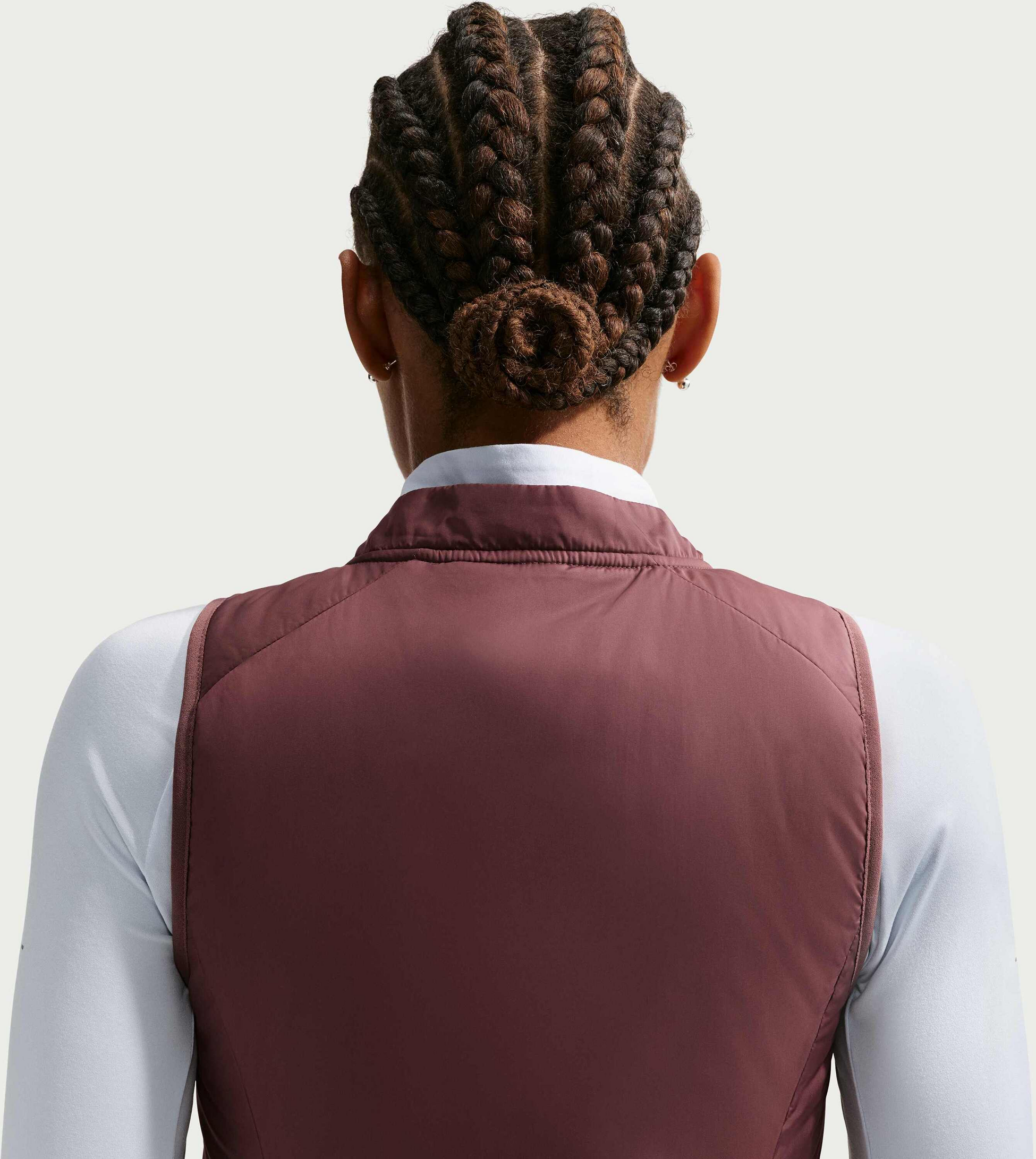 NIKE, Women's Repel Warm Running Vest Tempo