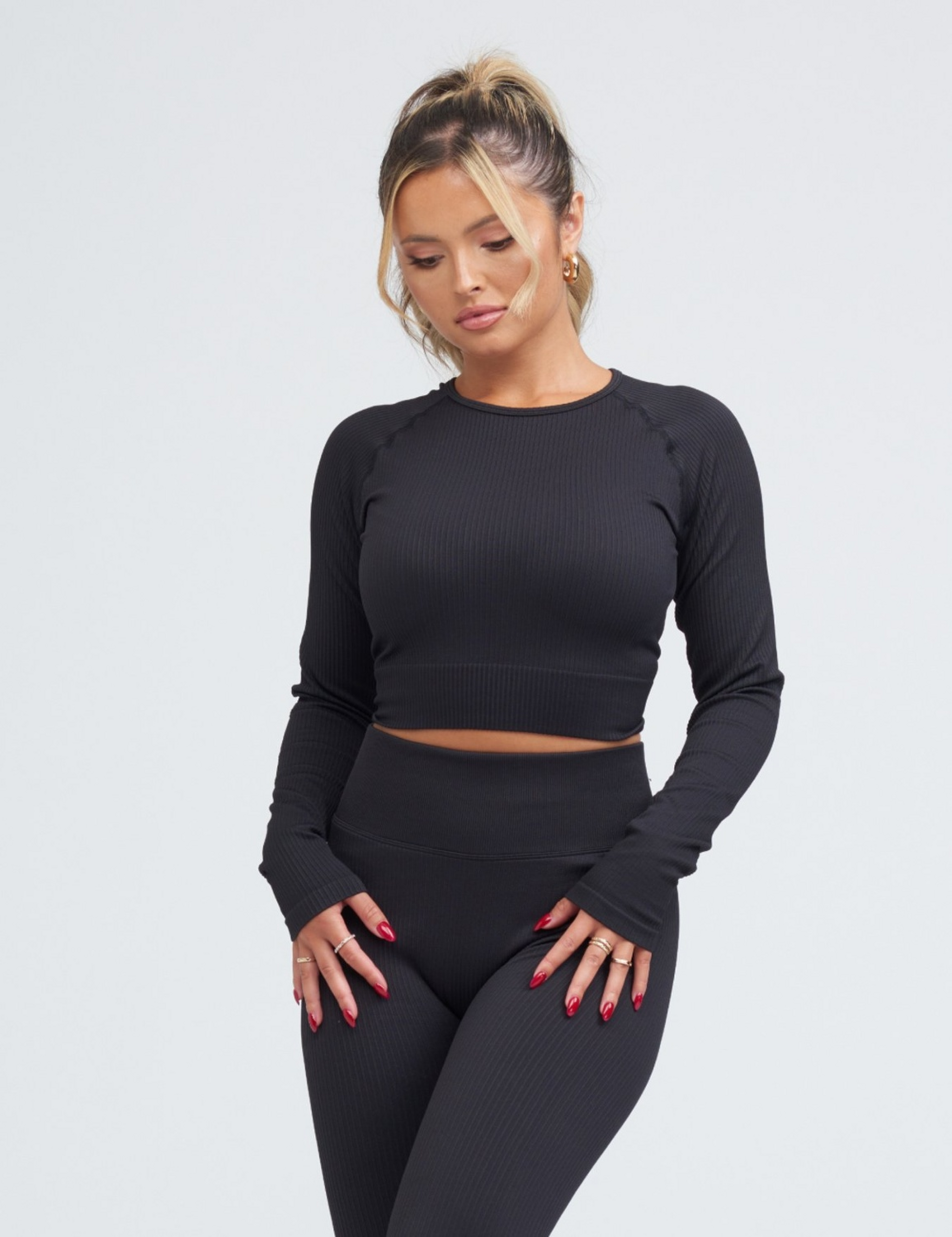 FRANK DANDY, Women's Ribbed Cropped Top