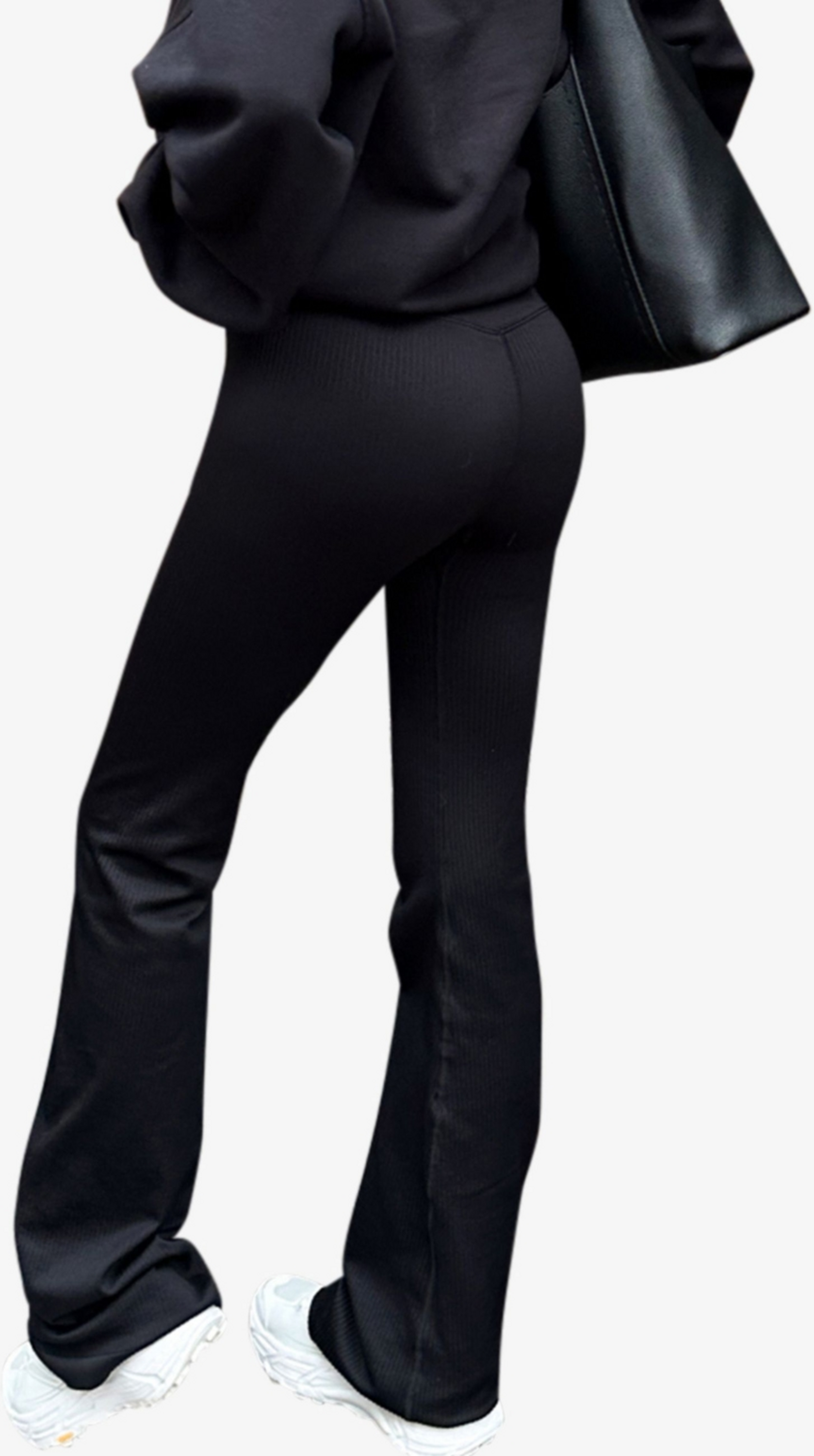 FRANK DANDY, Women's Ribbed Flare Tights