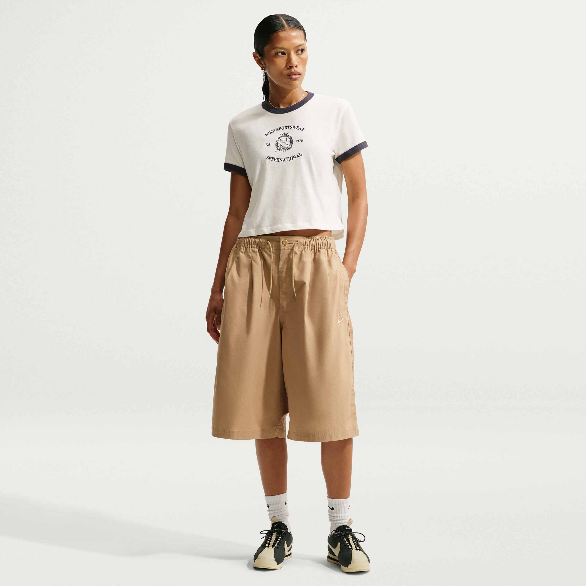 NIKE, Women's Ringer T-shirt Sportswear