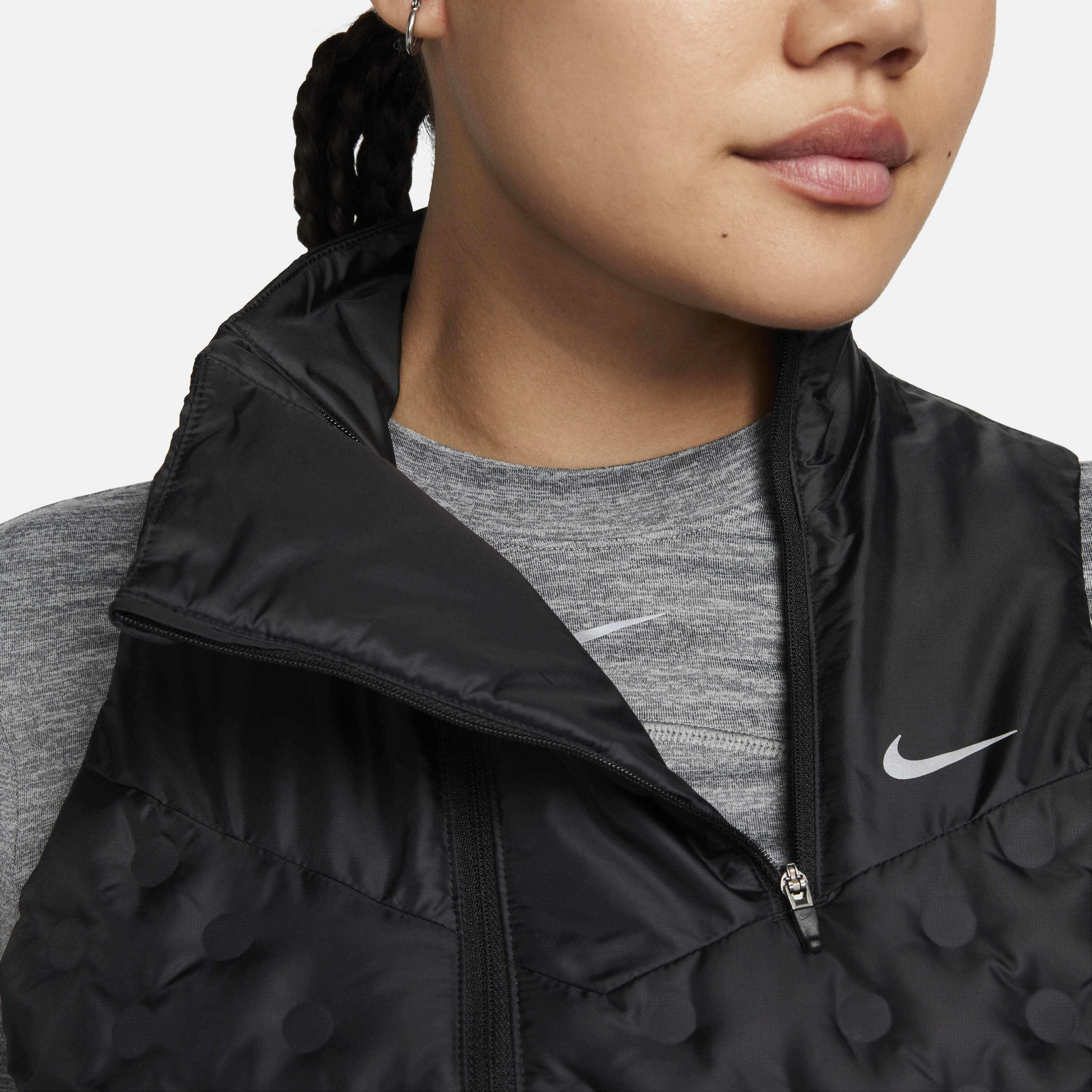 NIKE, Women's Running Gilet Therma-fit Adv Repel Aeroloft