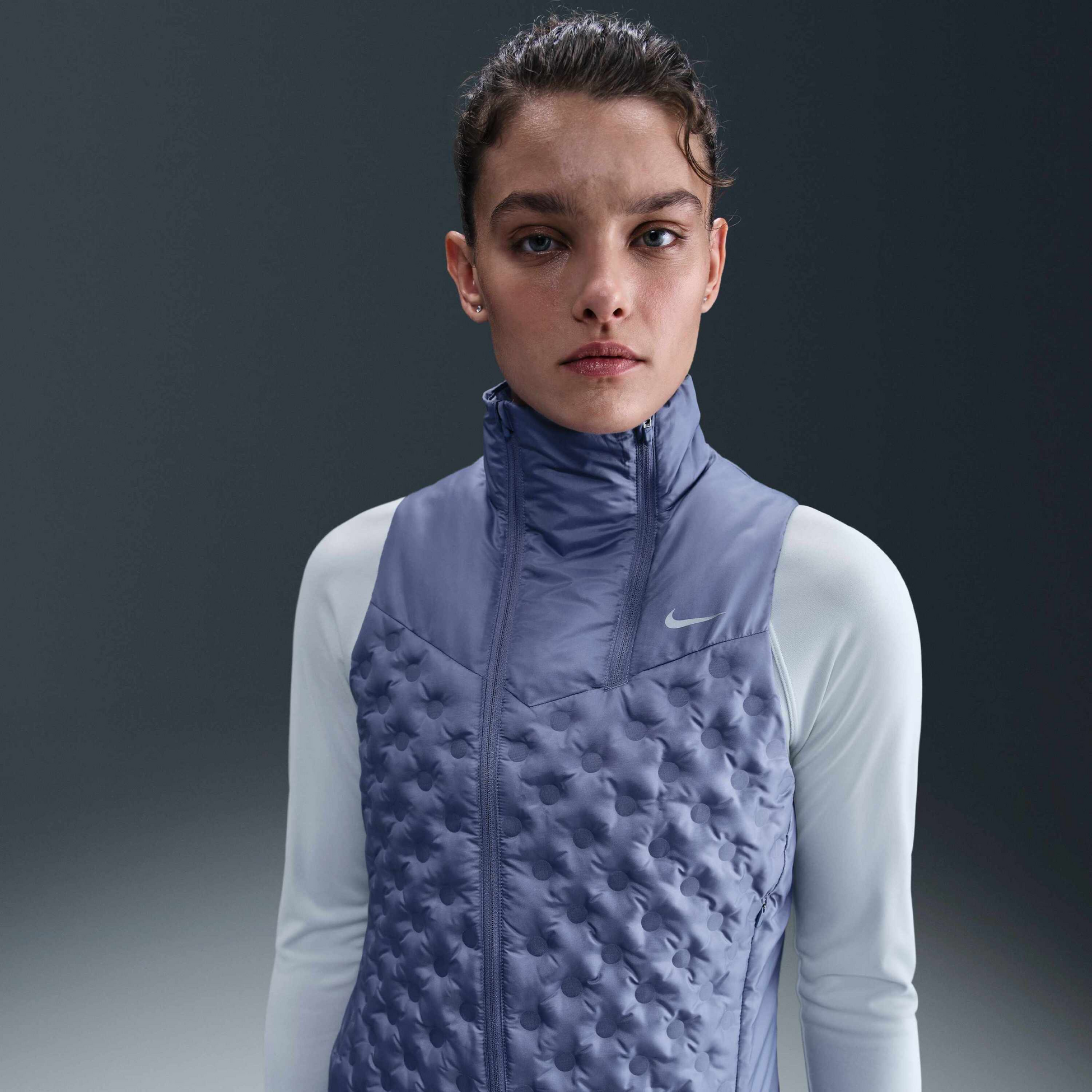 NIKE, Women's Running Gilet Therma-fit Adv Repel Aeroloft