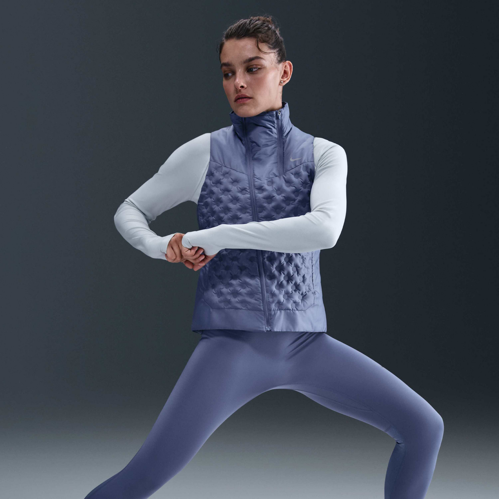 NIKE, Women's Running Gilet Therma-fit Adv Repel Aeroloft