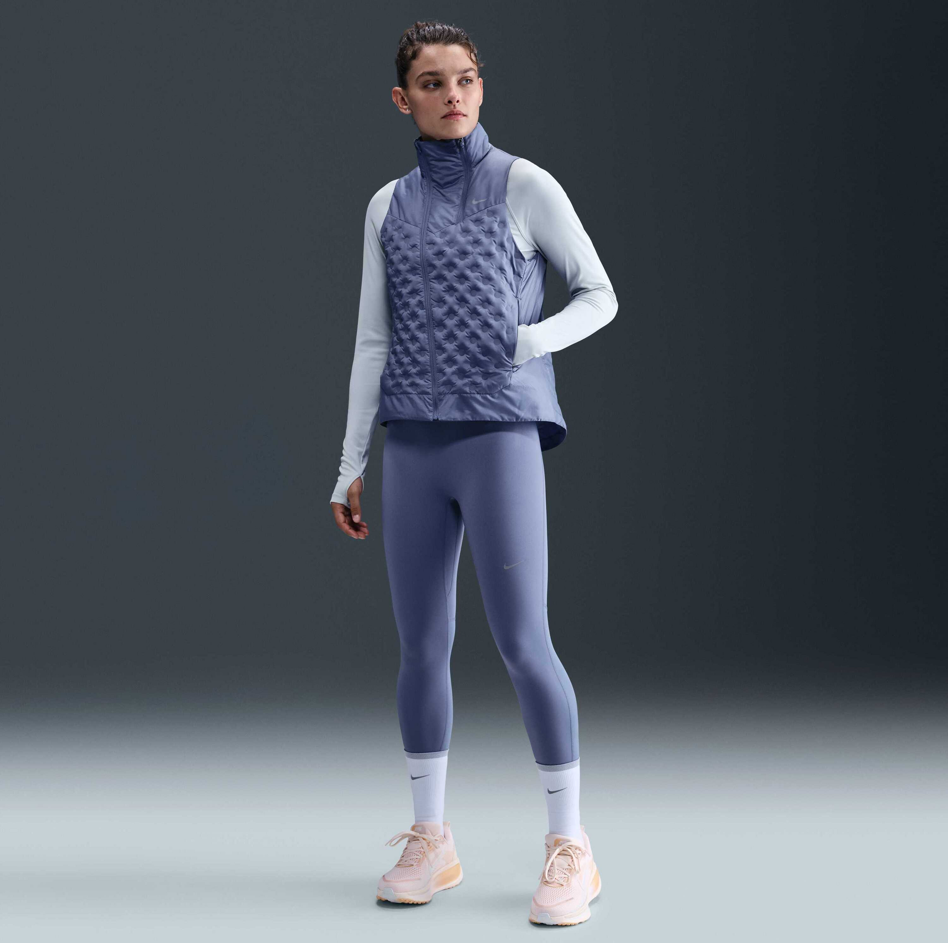 NIKE, Women's Running Gilet Therma-fit Adv Repel Aeroloft