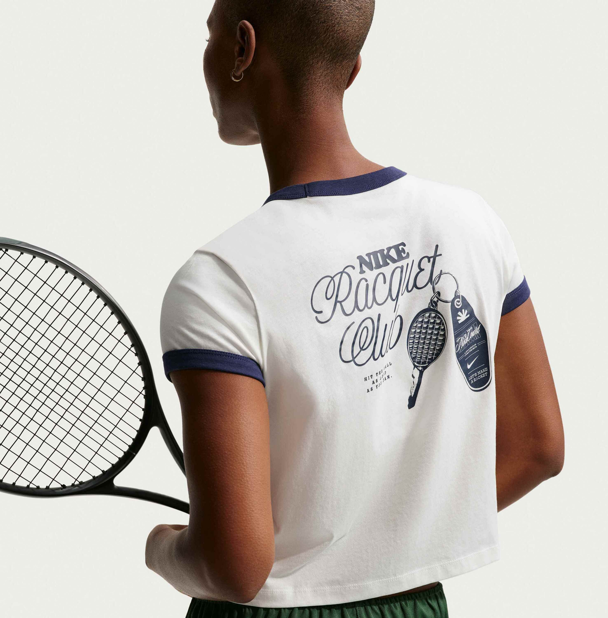 NIKE, Women's Short-sleeve Tennis T-shirt Heritage