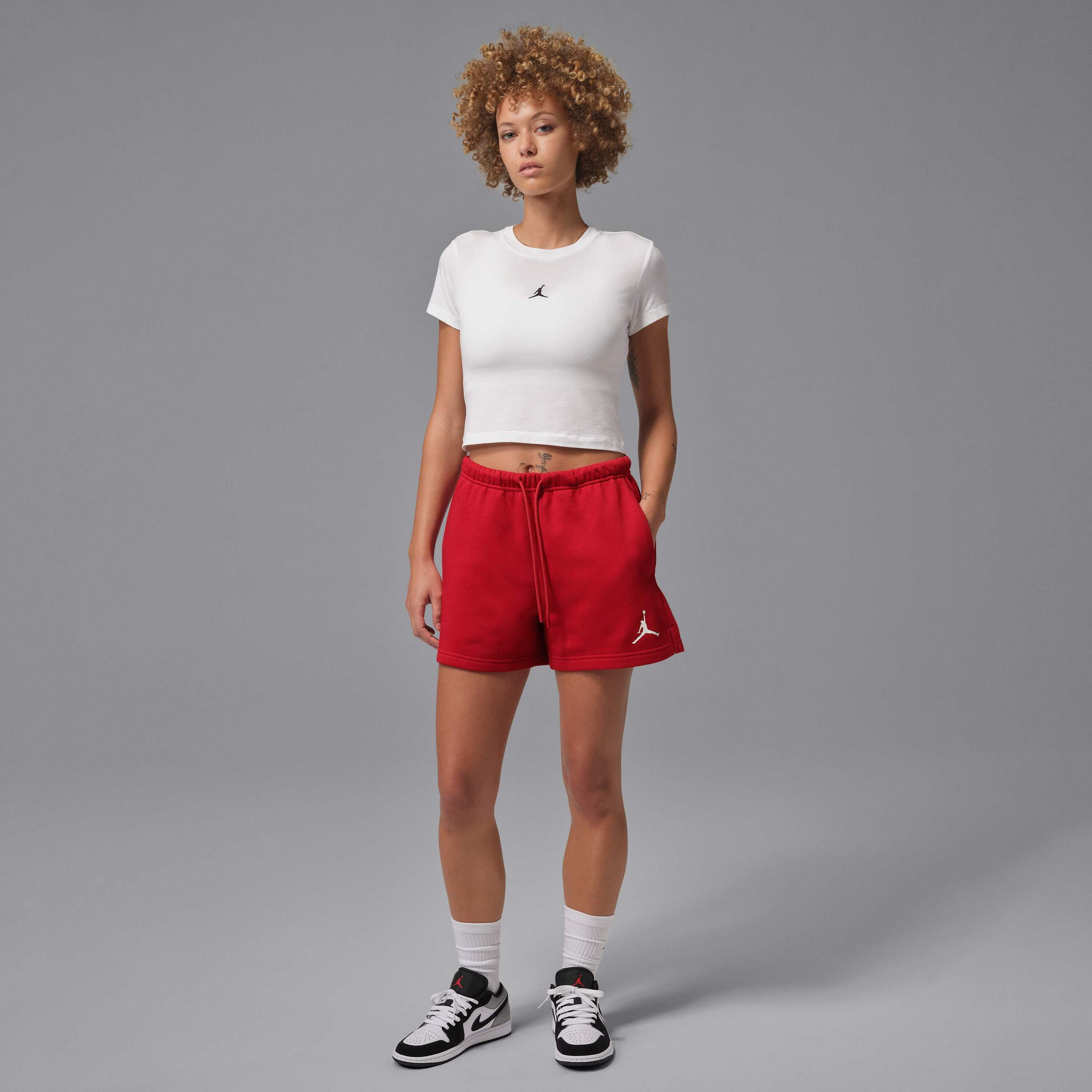 JORDAN, Women's Shorts Jordan Jumpman Fleece