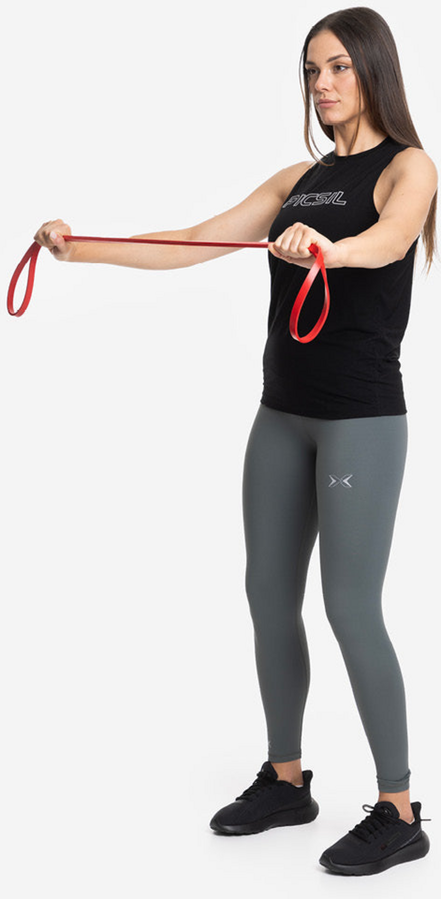 PICSIL SPORT, Women's Sleeveless T-shirt With Open Back