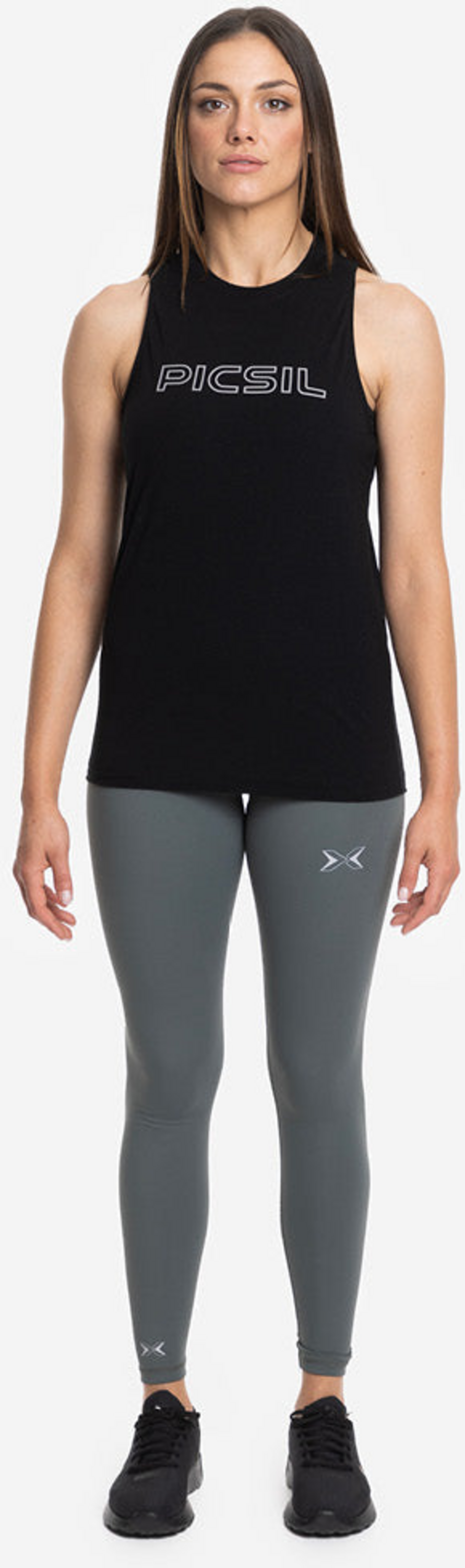 PICSIL SPORT, Women's Sleeveless T-shirt With Open Back