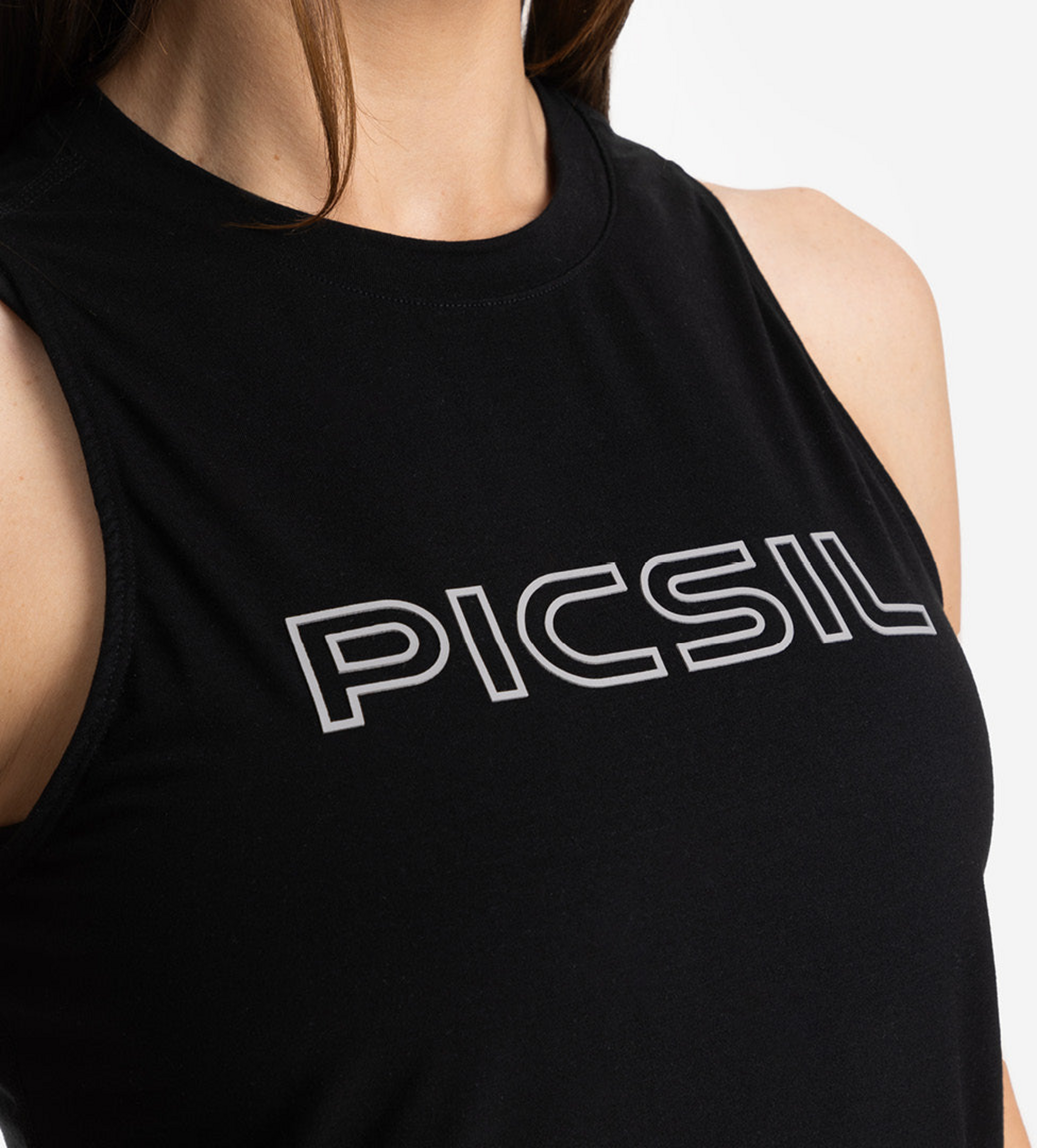 PICSIL SPORT, Women's Sleeveless T-shirt With Open Back