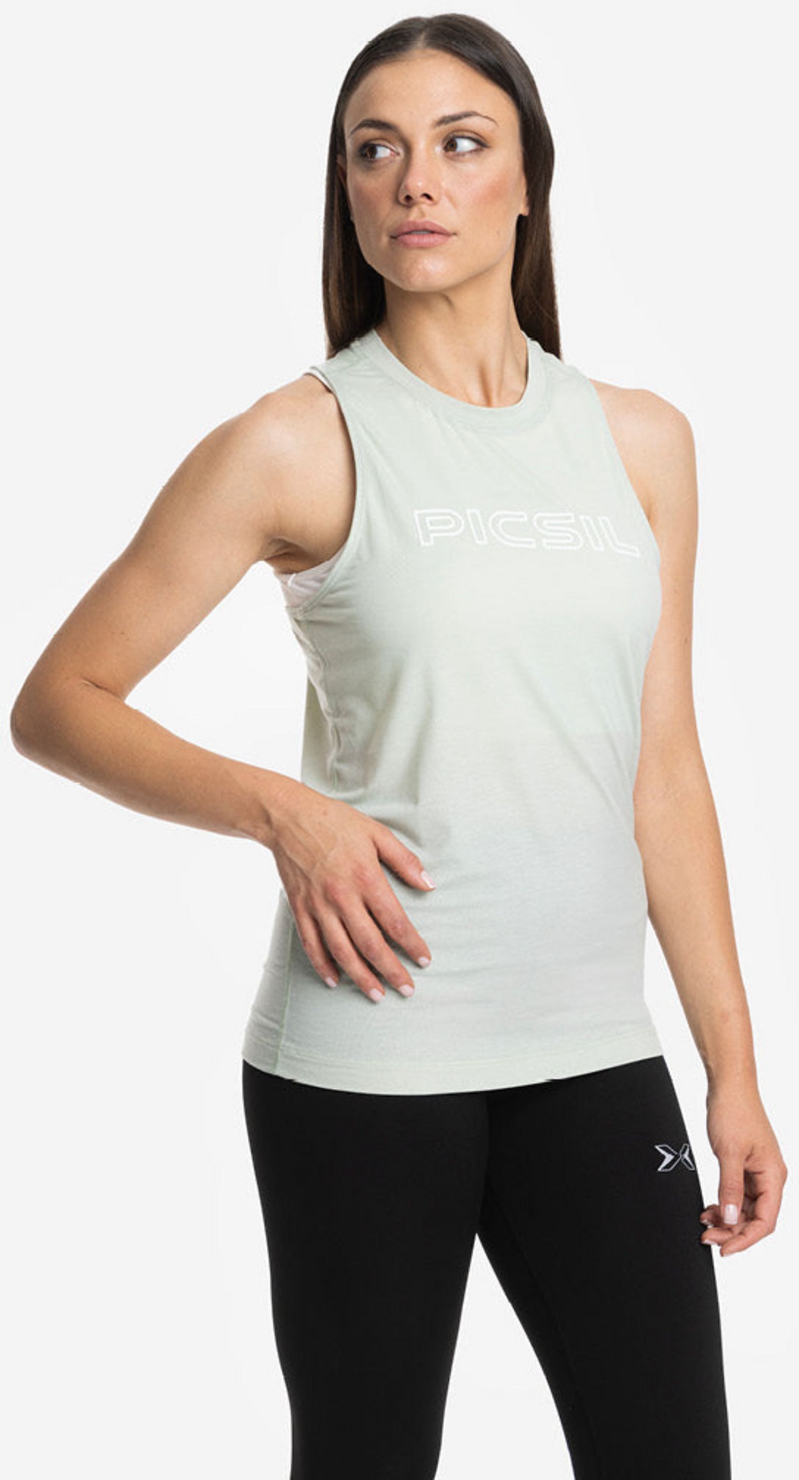 PICSIL SPORT, Women's Sleeveless T-shirt With Open Back