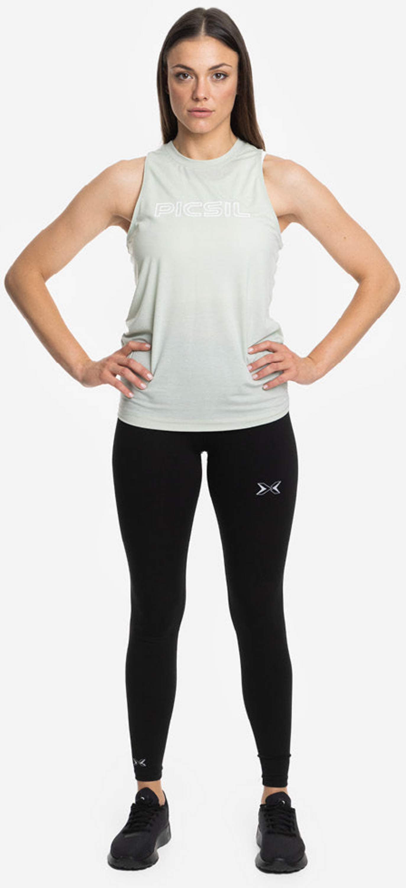 PICSIL SPORT, Women's Sleeveless T-shirt With Open Back