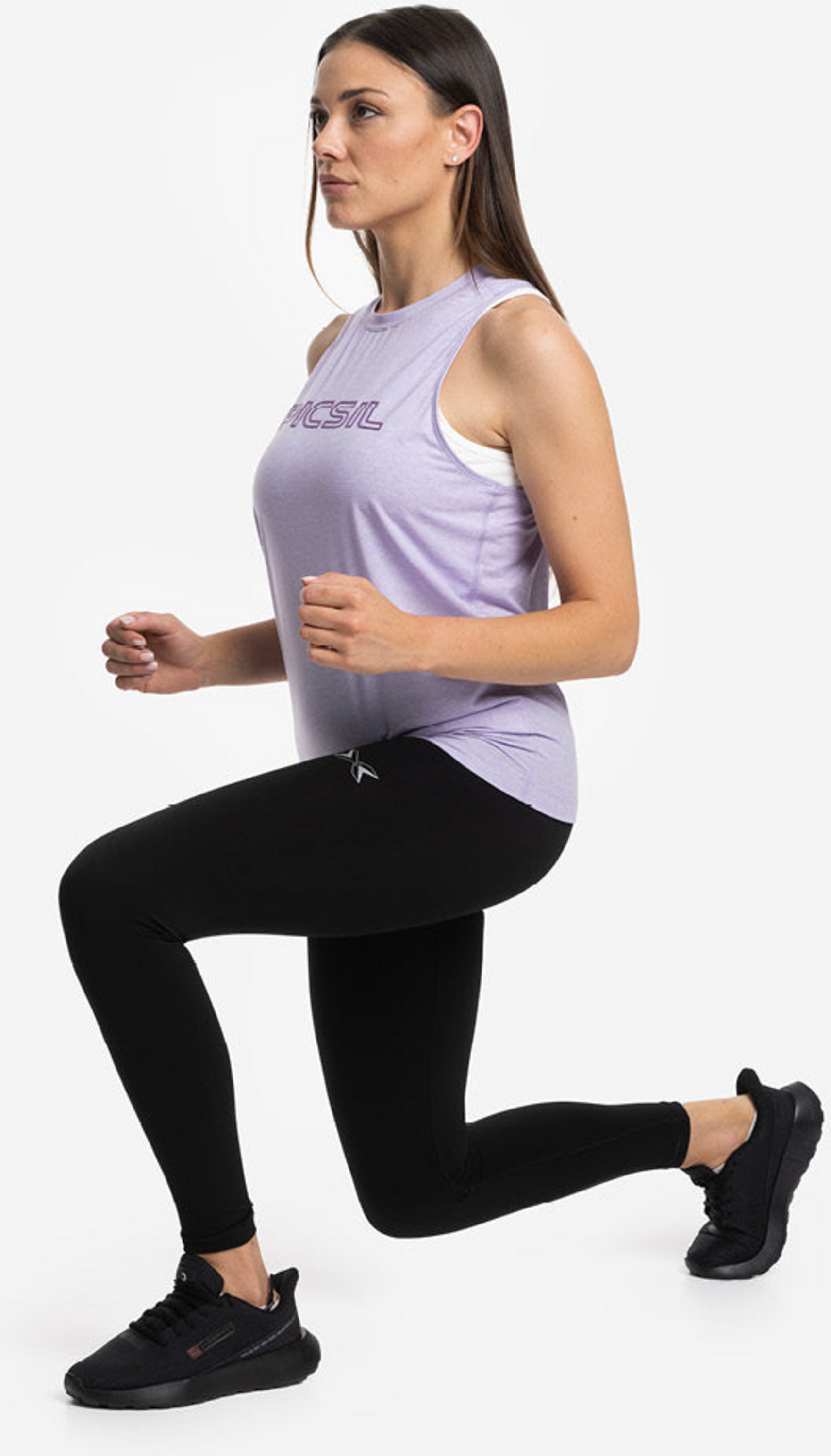 PICSIL SPORT, Women's Sleeveless T-shirt With Open Back