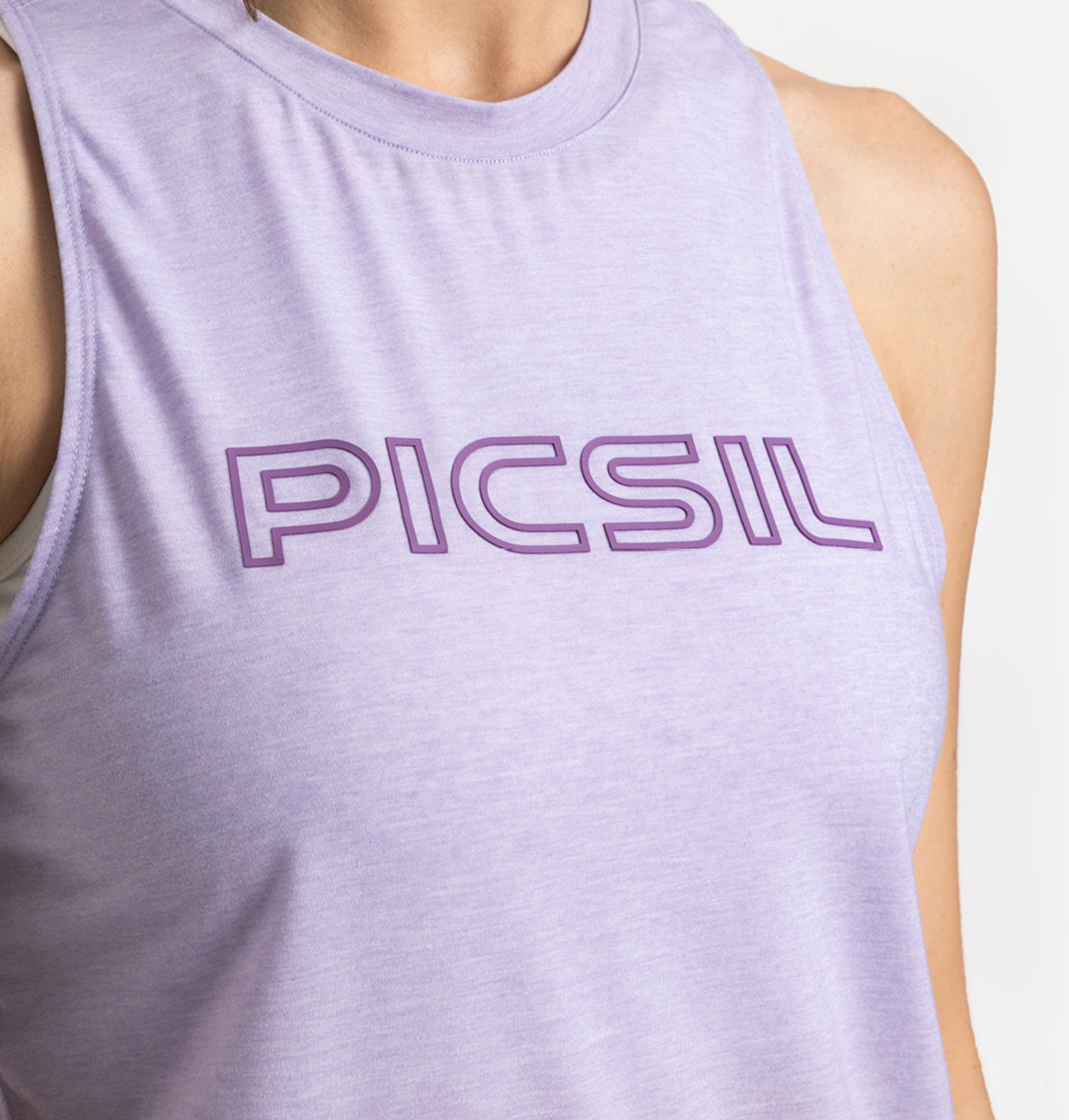 PICSIL SPORT, Women's Sleeveless T-shirt With Open Back