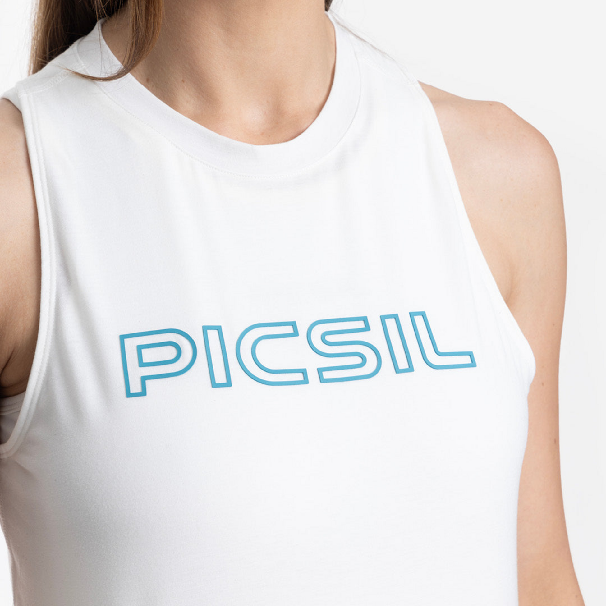 PICSIL SPORT, Women's Sleeveless T-shirt With Open Back