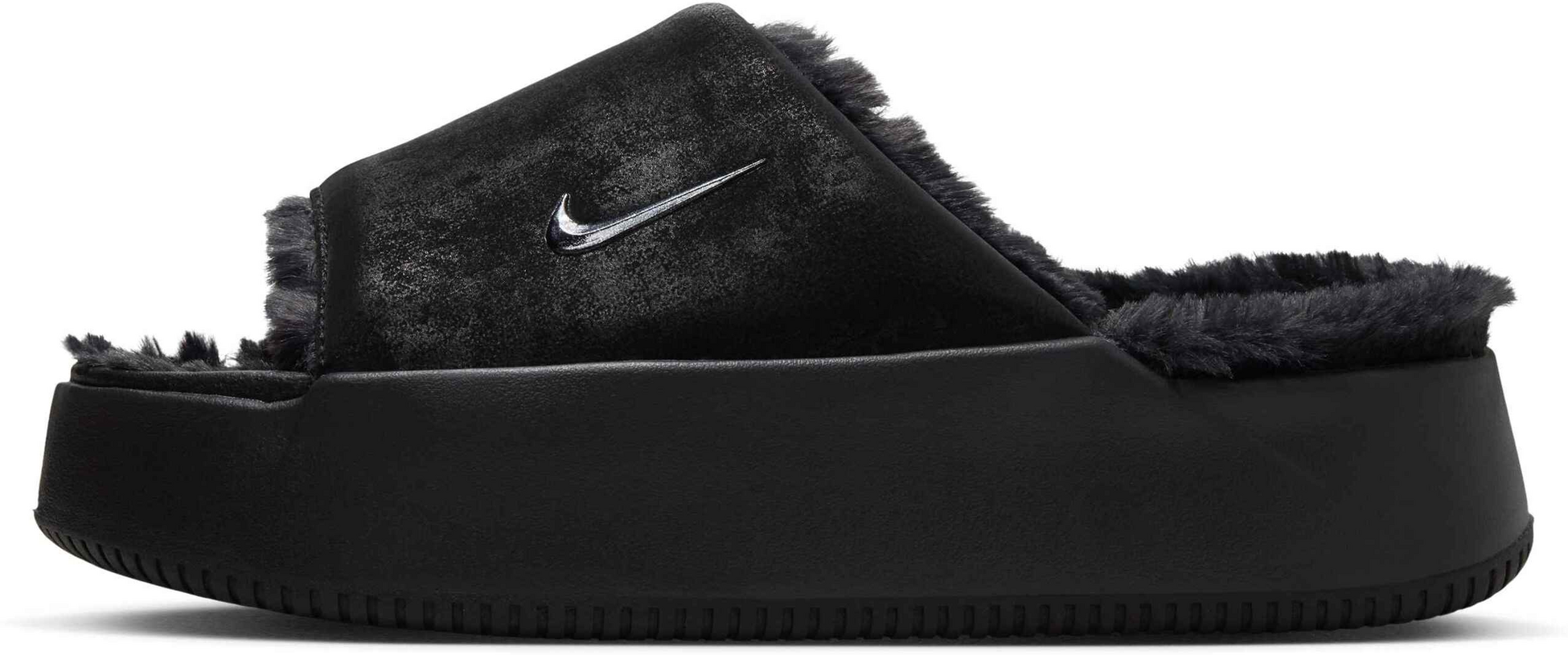 NIKE, Women's Slides Calm Elevation Fur