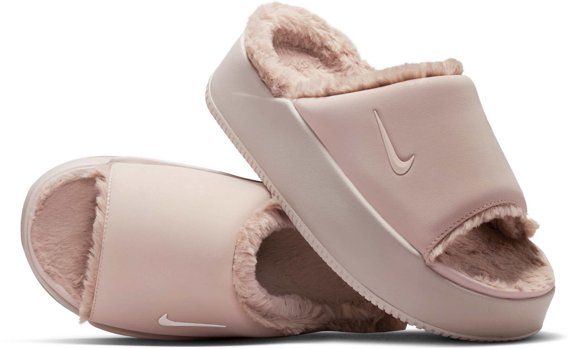 NIKE, Women's Slides Calm Elevation Fur