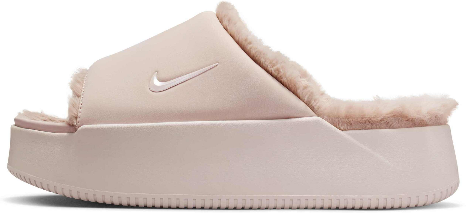 NIKE, Women's Slides Calm Elevation Fur