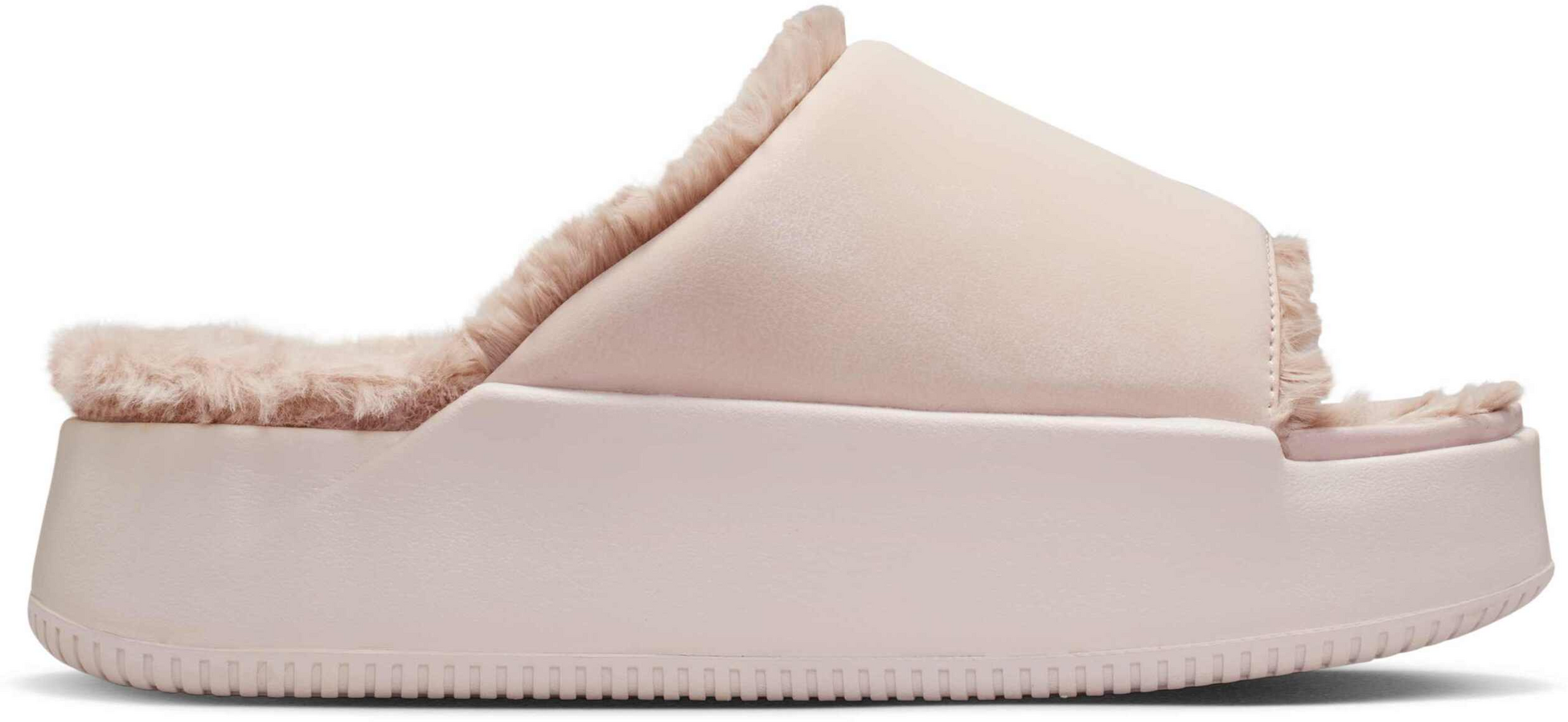 NIKE, Women's Slides Calm Elevation Fur