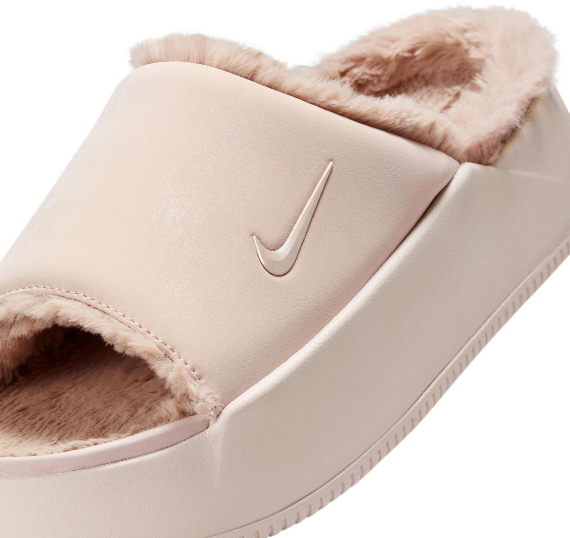 NIKE, Women's Slides Calm Elevation Fur