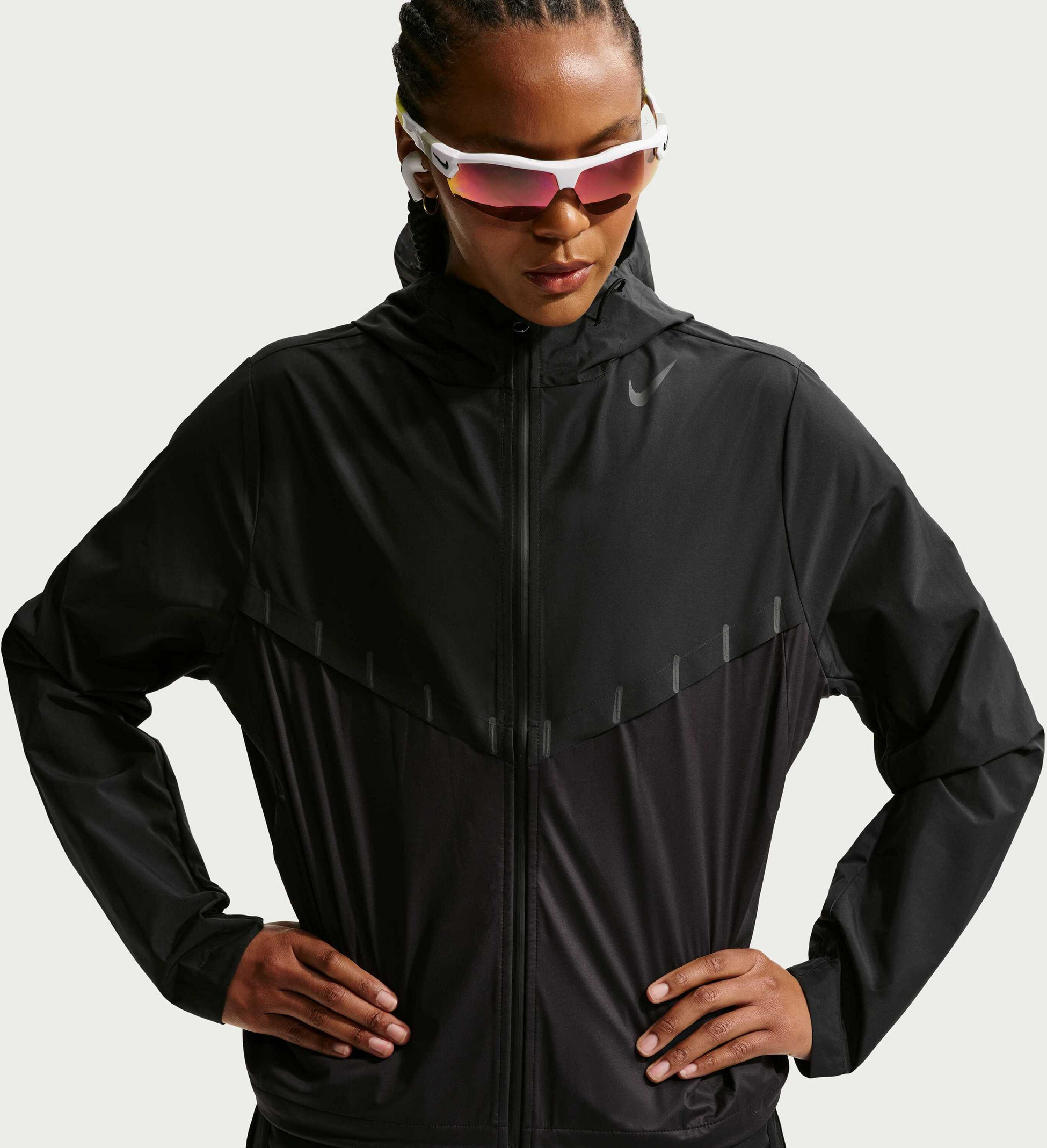 NIKE, Women's Storm-fit Running Jacket Aeroswift Aerogami