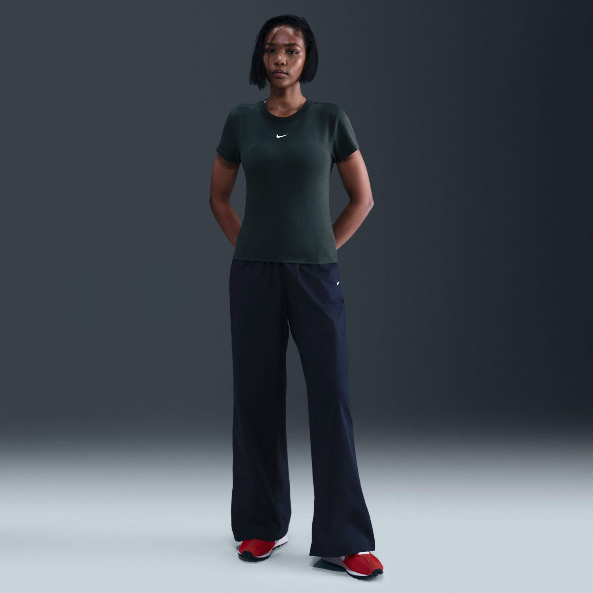 NIKE, Women's T-shirt Sportswear Chill Knit