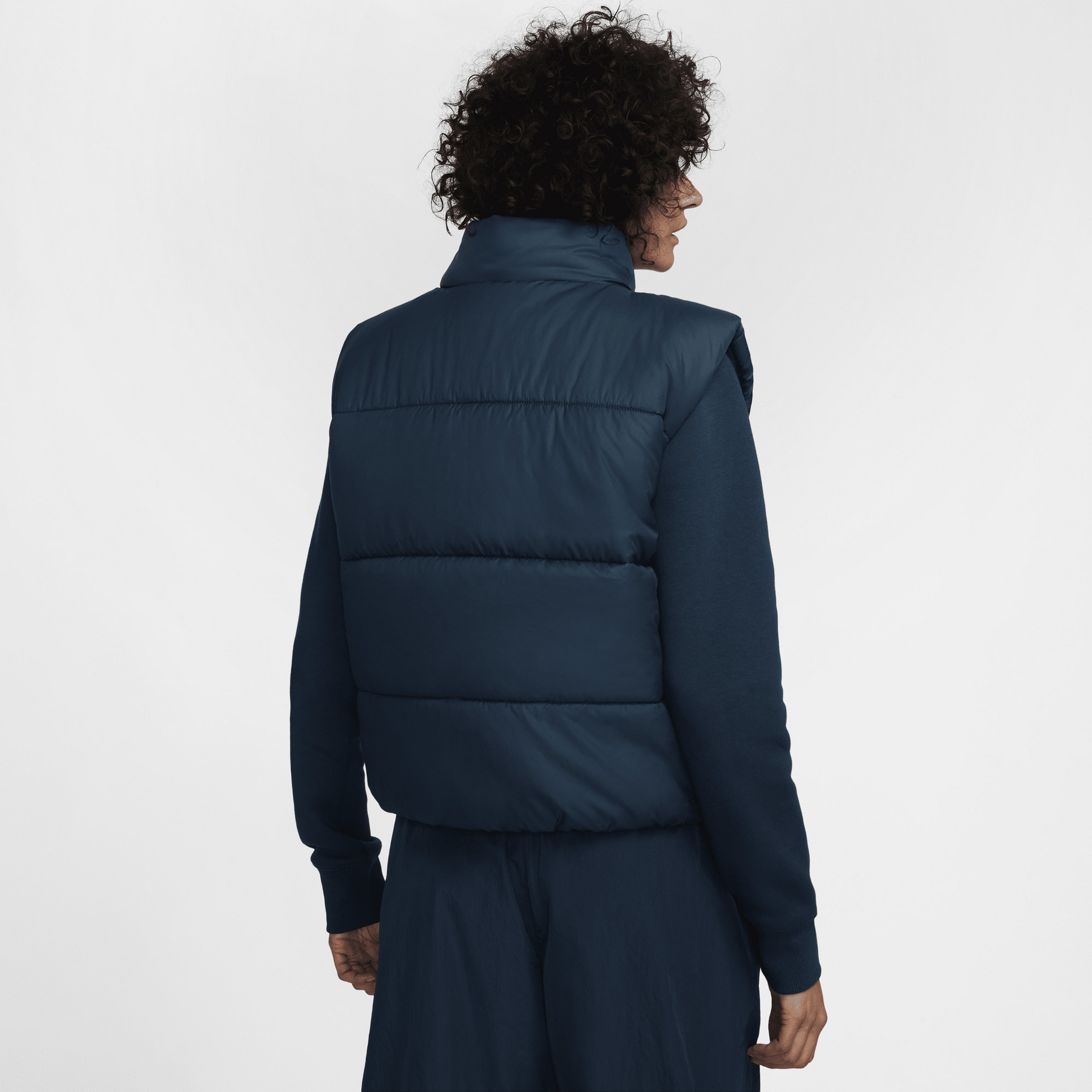 NIKE, Women's Therma-fit Loose Gilet Sportswear Classic Puffer