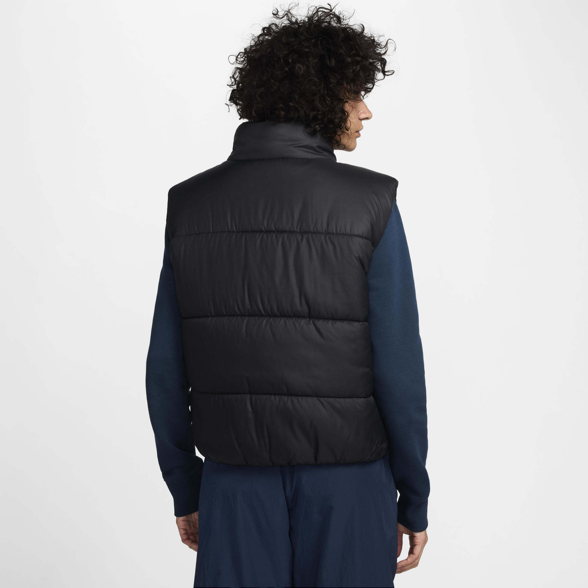 NIKE, Women's Therma-fit Loose Gilet Sportswear Classic Puffer