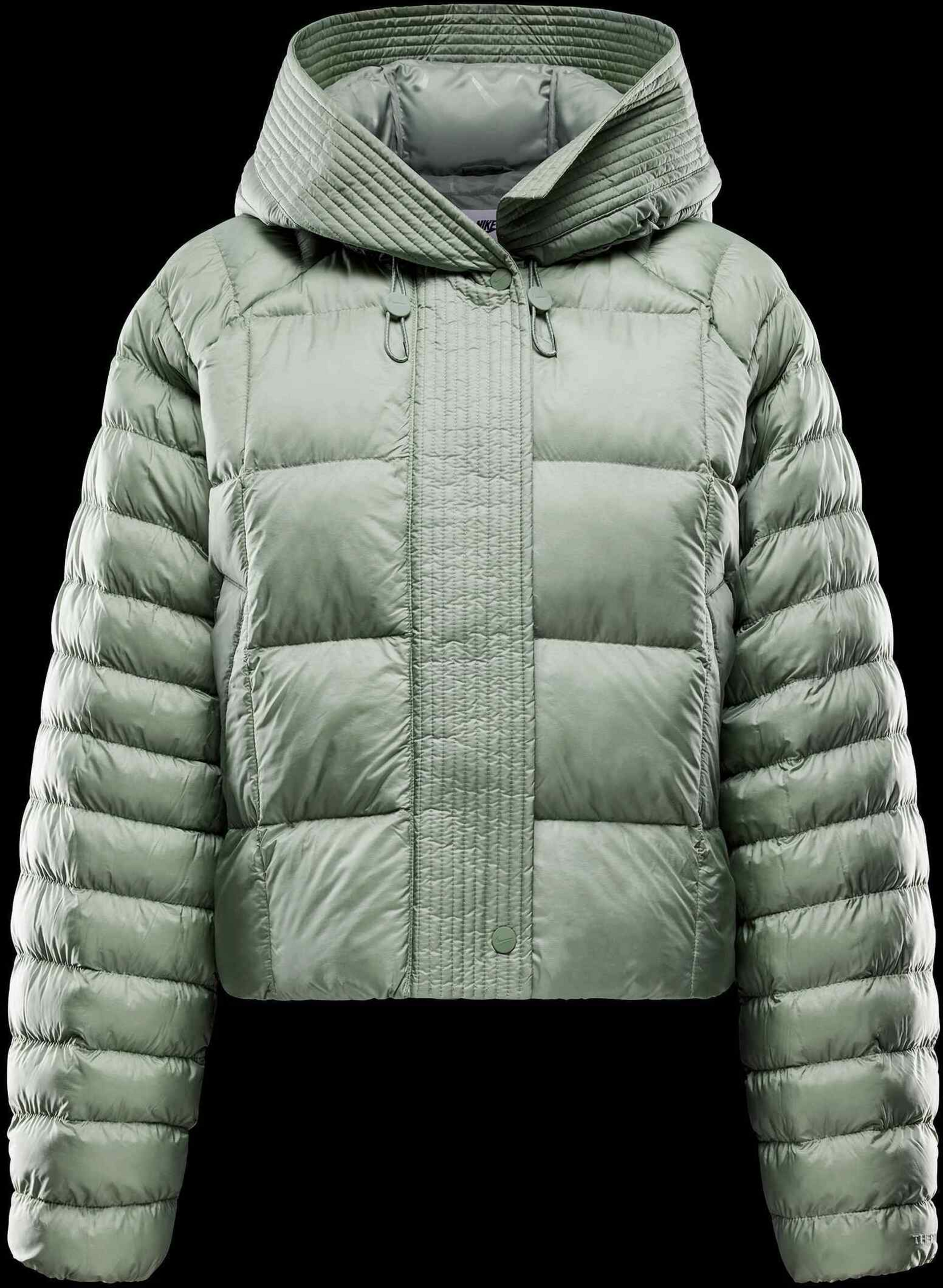 NIKE, Women's Therma-fit Oversized Hooded Jacket Sportswear Swoosh Puffer Primaloft(r)