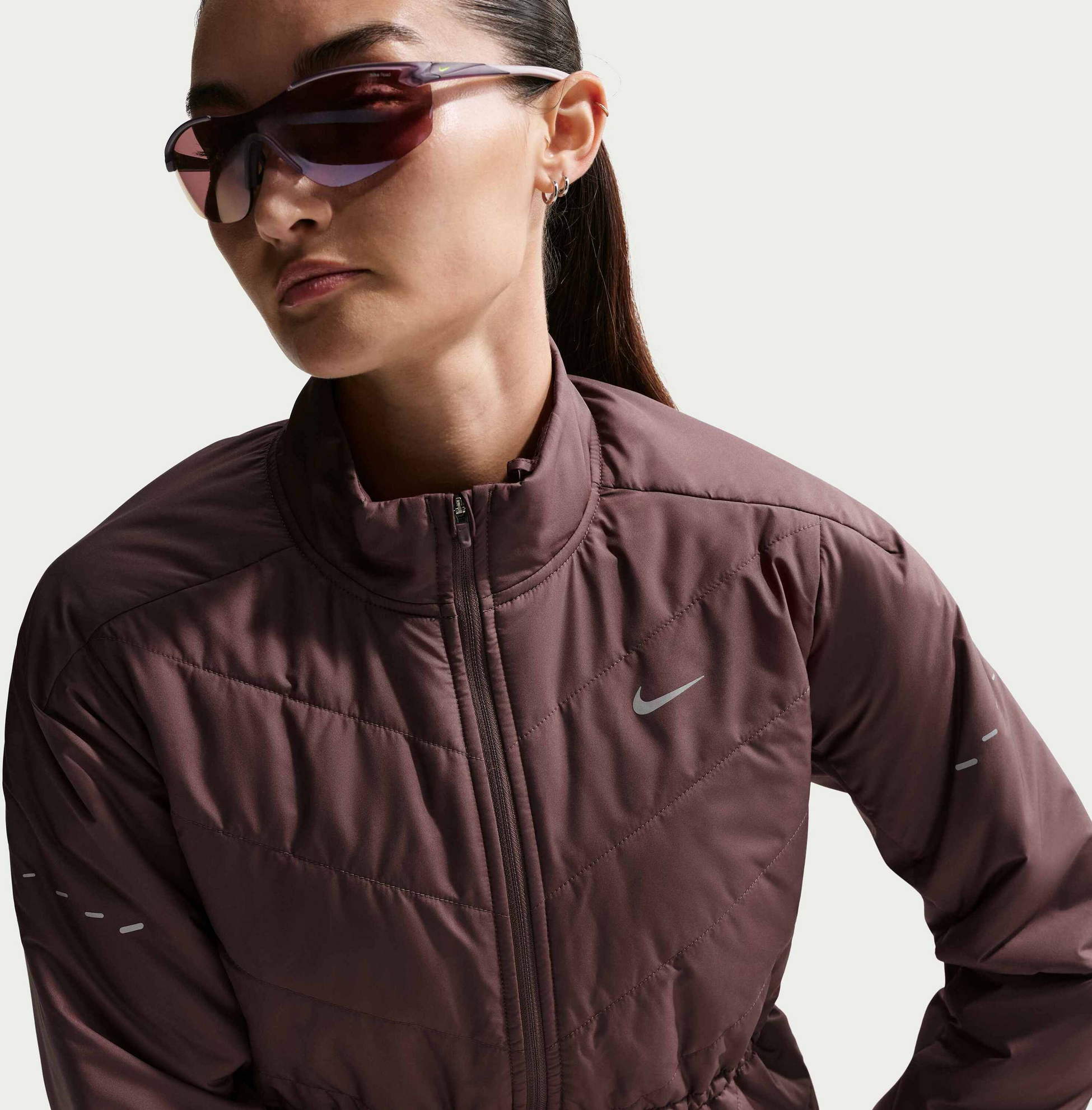 NIKE, Women's Therma-fit Running Jacket Swift