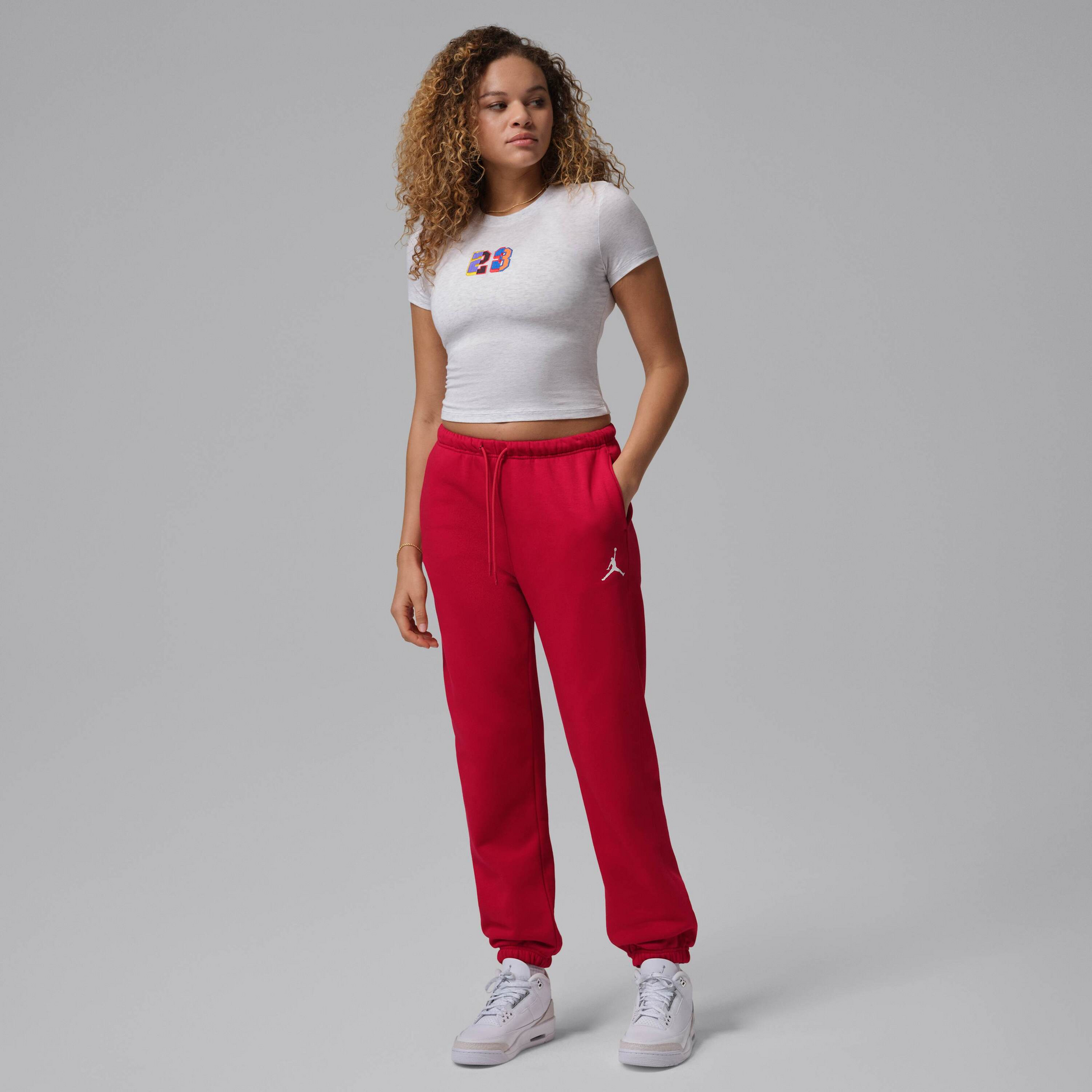 JORDAN, Women's Trousers Jordan Jumpman Fleece