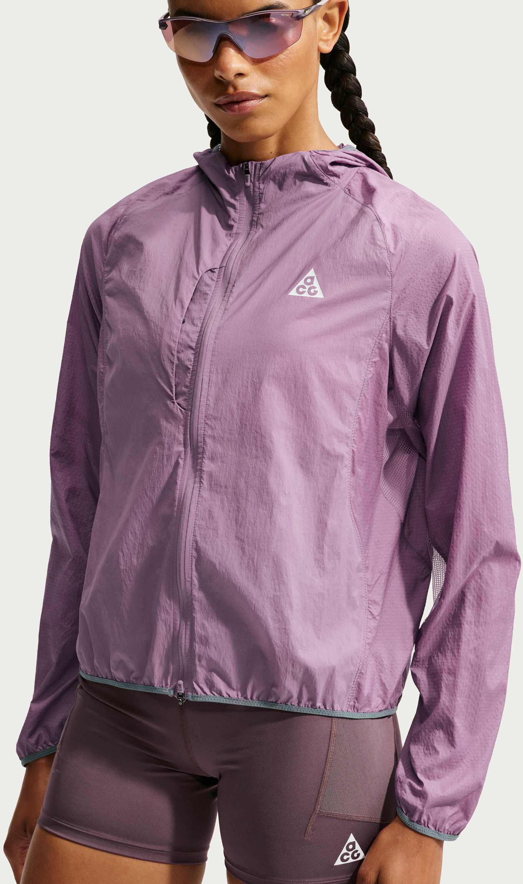 NIKE, Women's Uv Protection Trail-running Jacket Acg 'aireez'