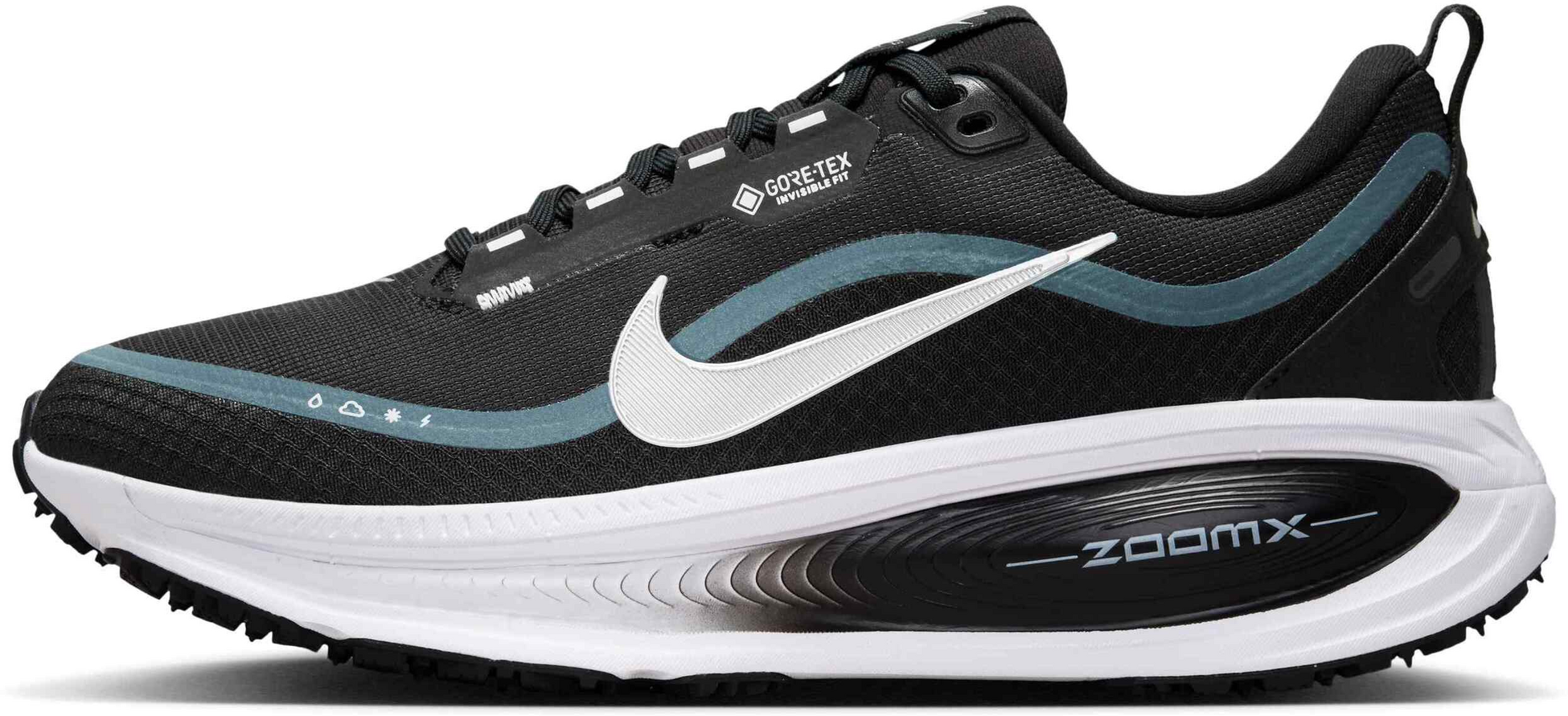 NIKE, Women's Waterproof Road Running Shoes With Reflective Design Accents Vomero 18 Gore-tex