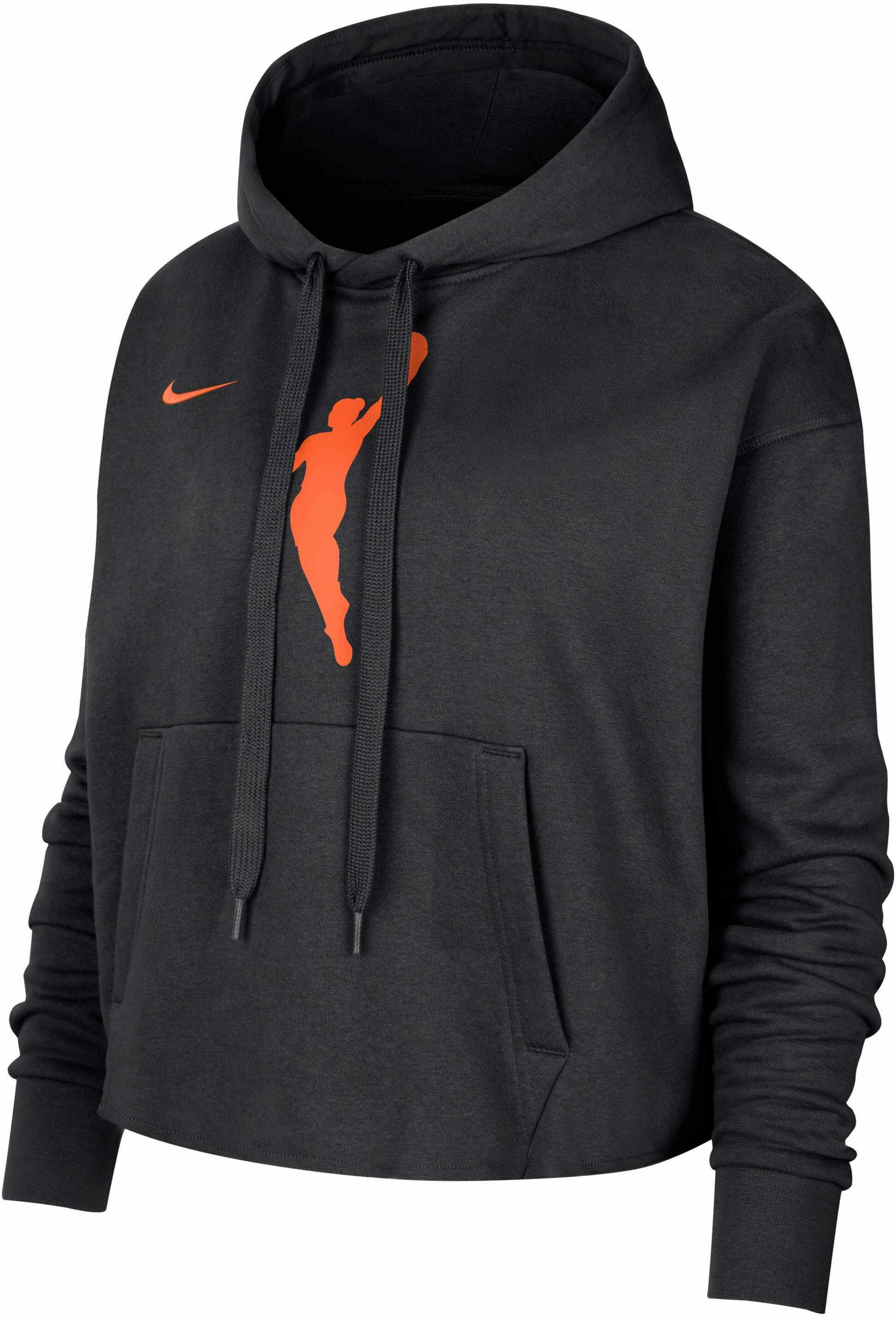 NIKE, Women's Wnba Cropped Pullover Hoodie Team 13 Courtside