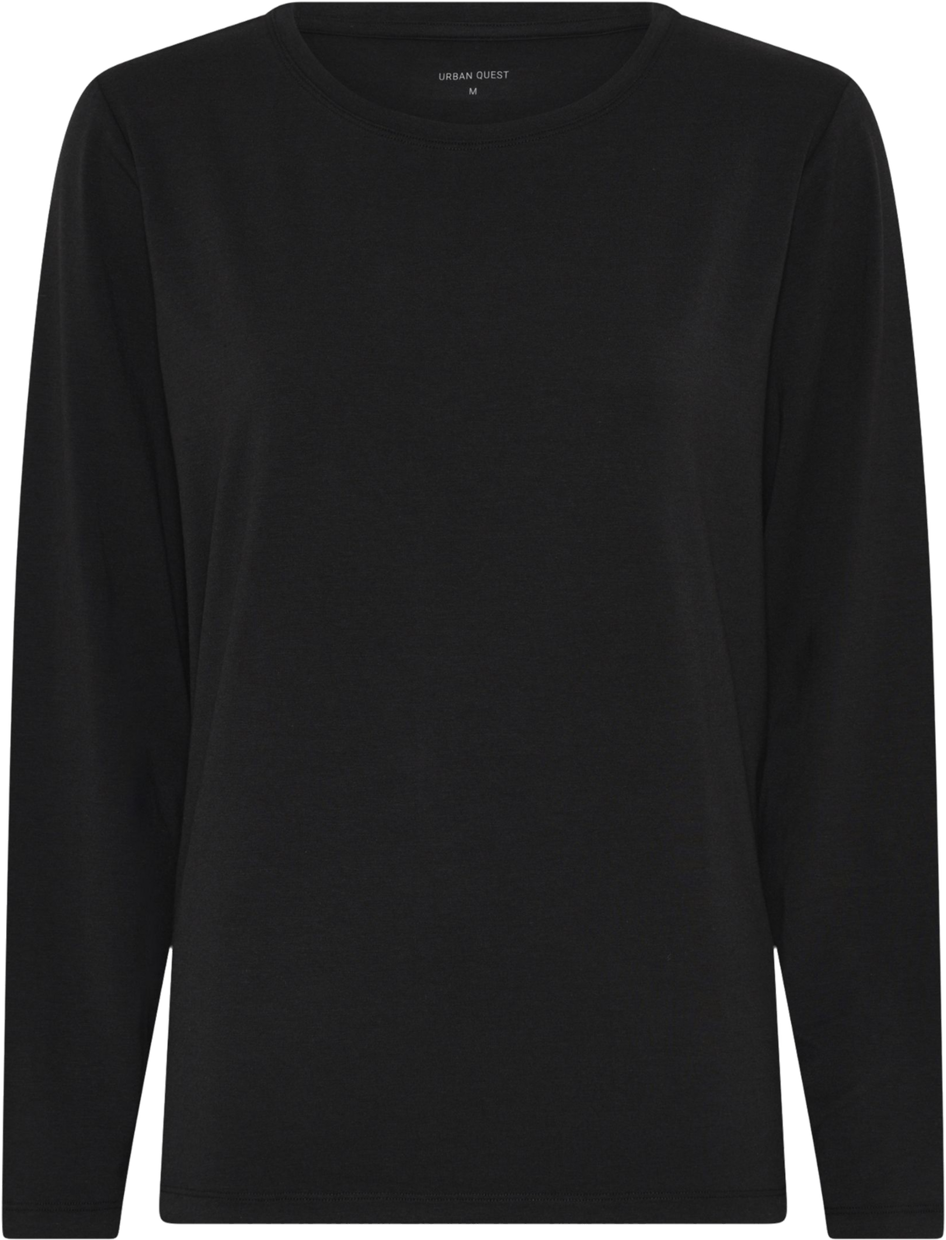 URBAN QUEST, Women Bamboo L/s T-shirt Loose Fit