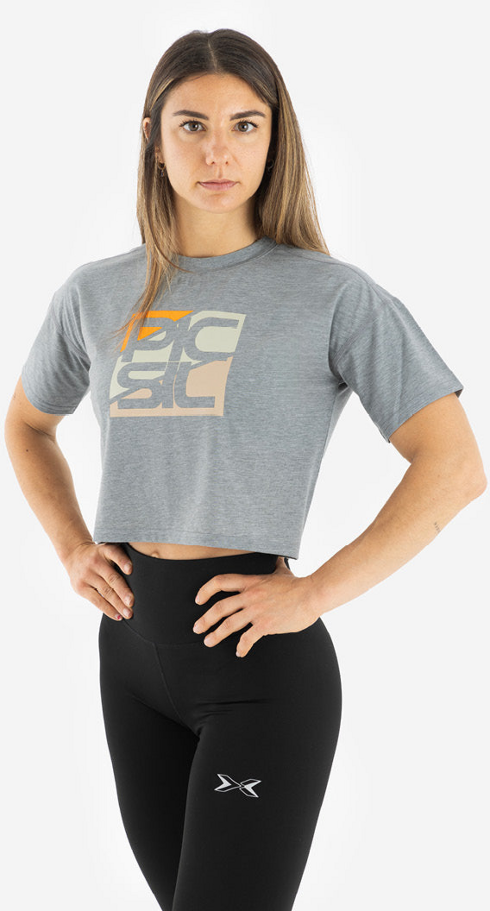 PICSIL SPORT, Women Premium Crop Short Sleeve