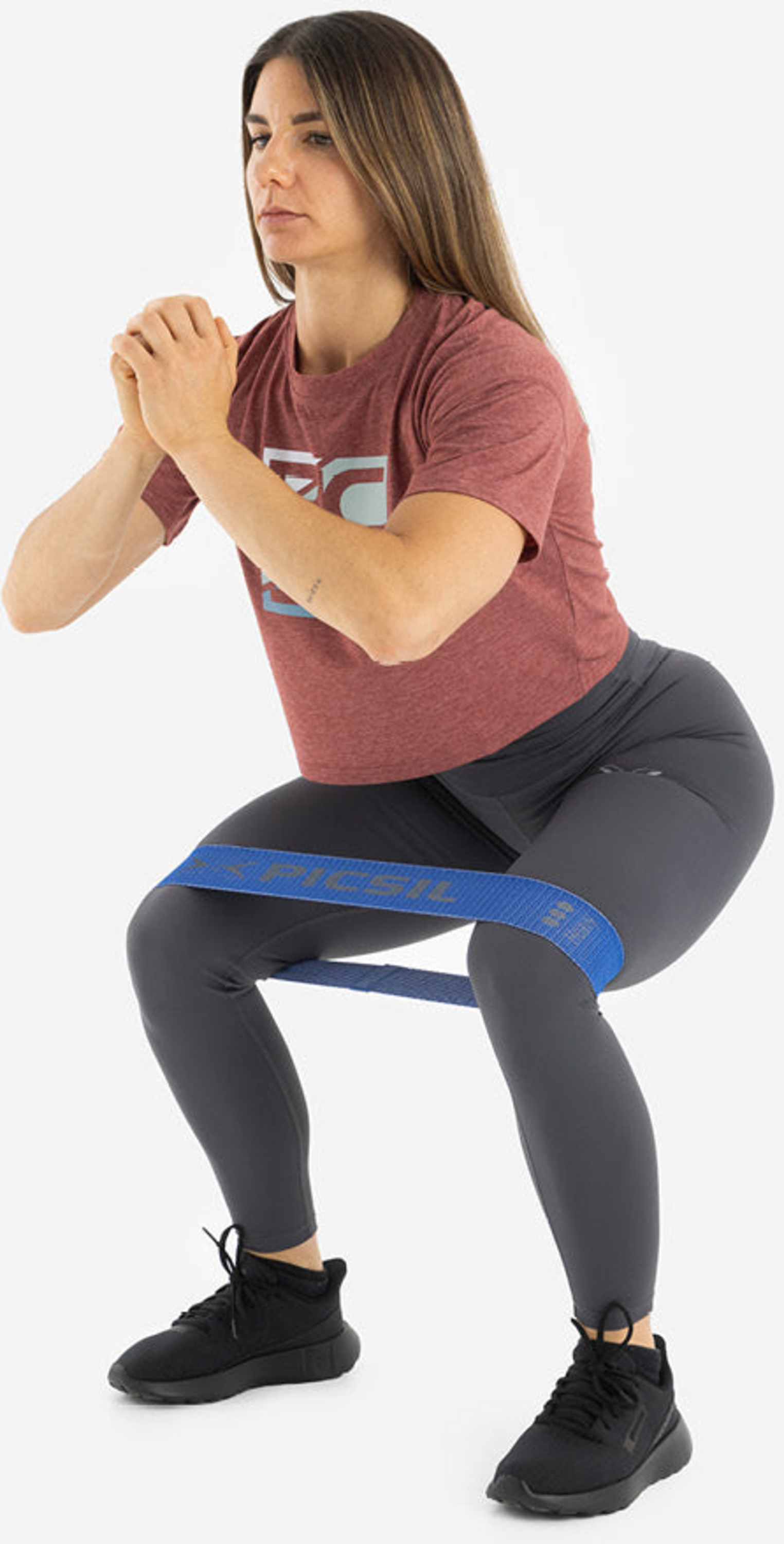 PICSIL SPORT, Women Premium Crop Short Sleeve