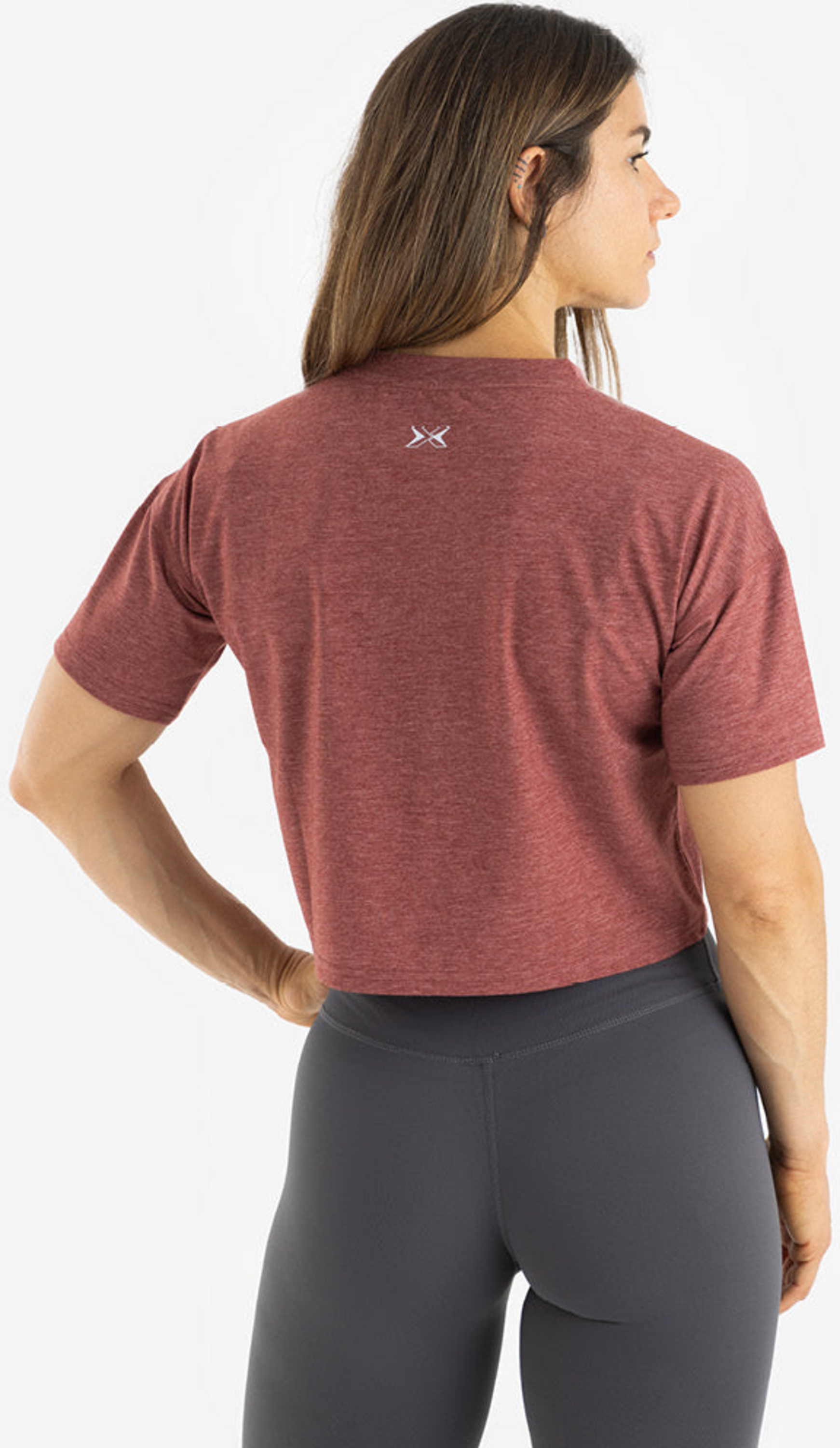 PICSIL SPORT, Women Premium Crop Short Sleeve
