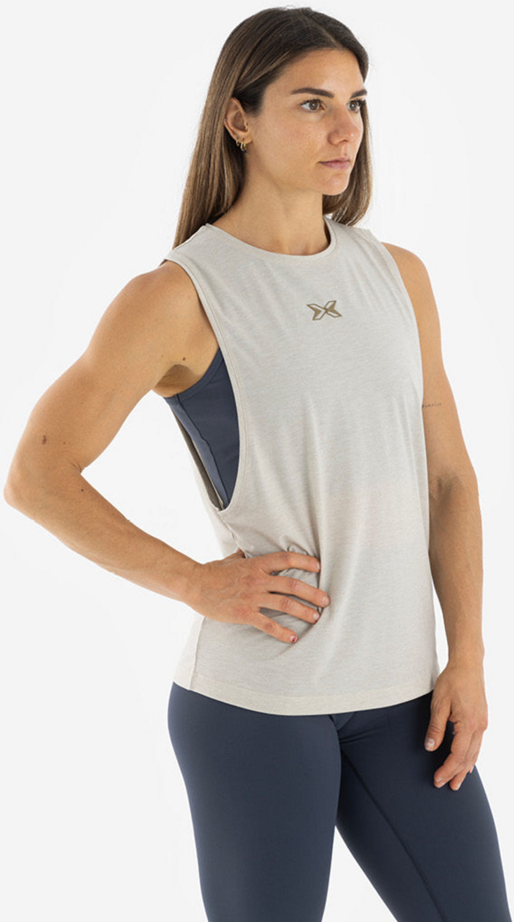PICSIL SPORT, Women Sleeveless Premium Tee