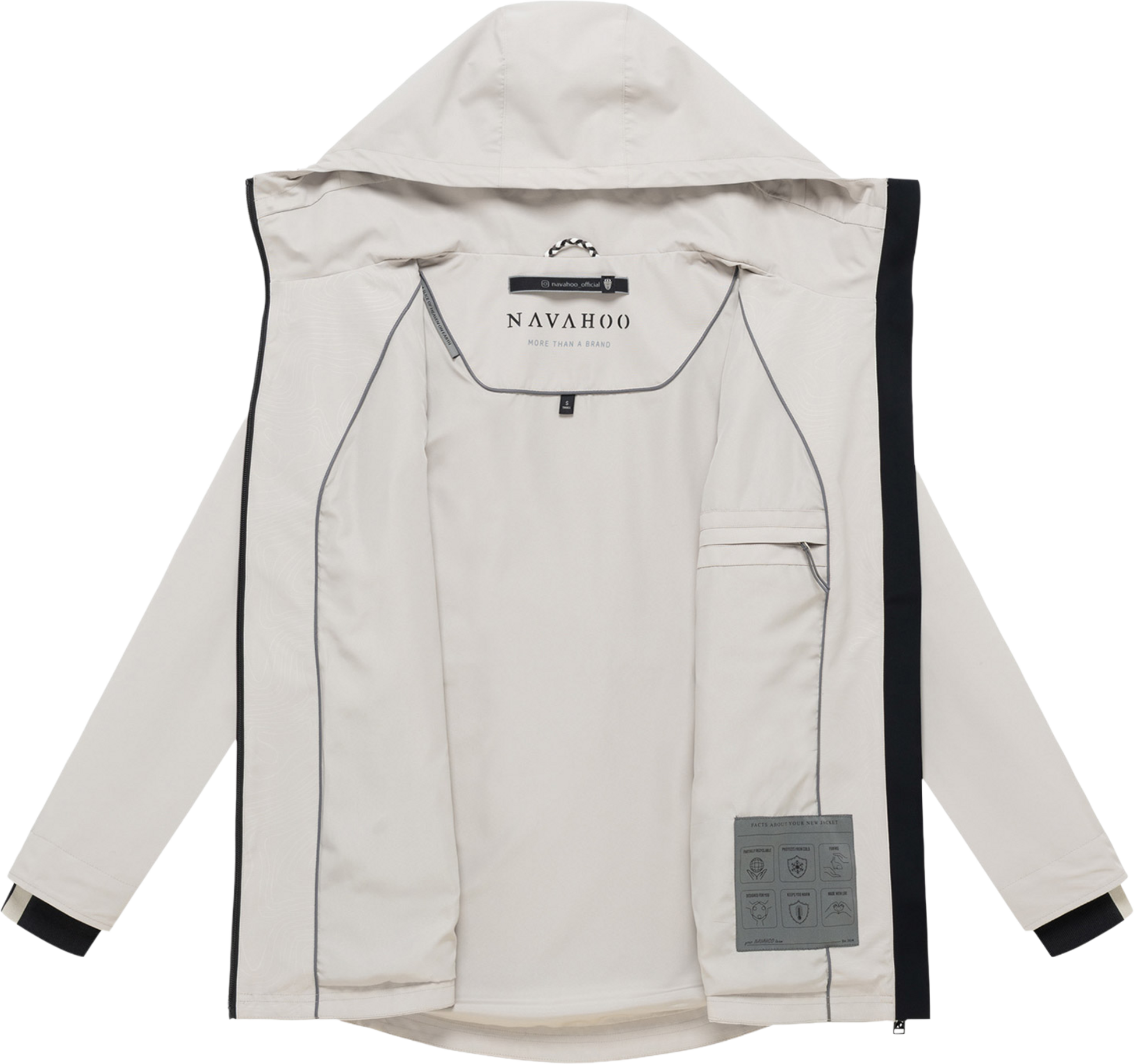 NAVAHOO, Women Spring Jacket Blumentanz