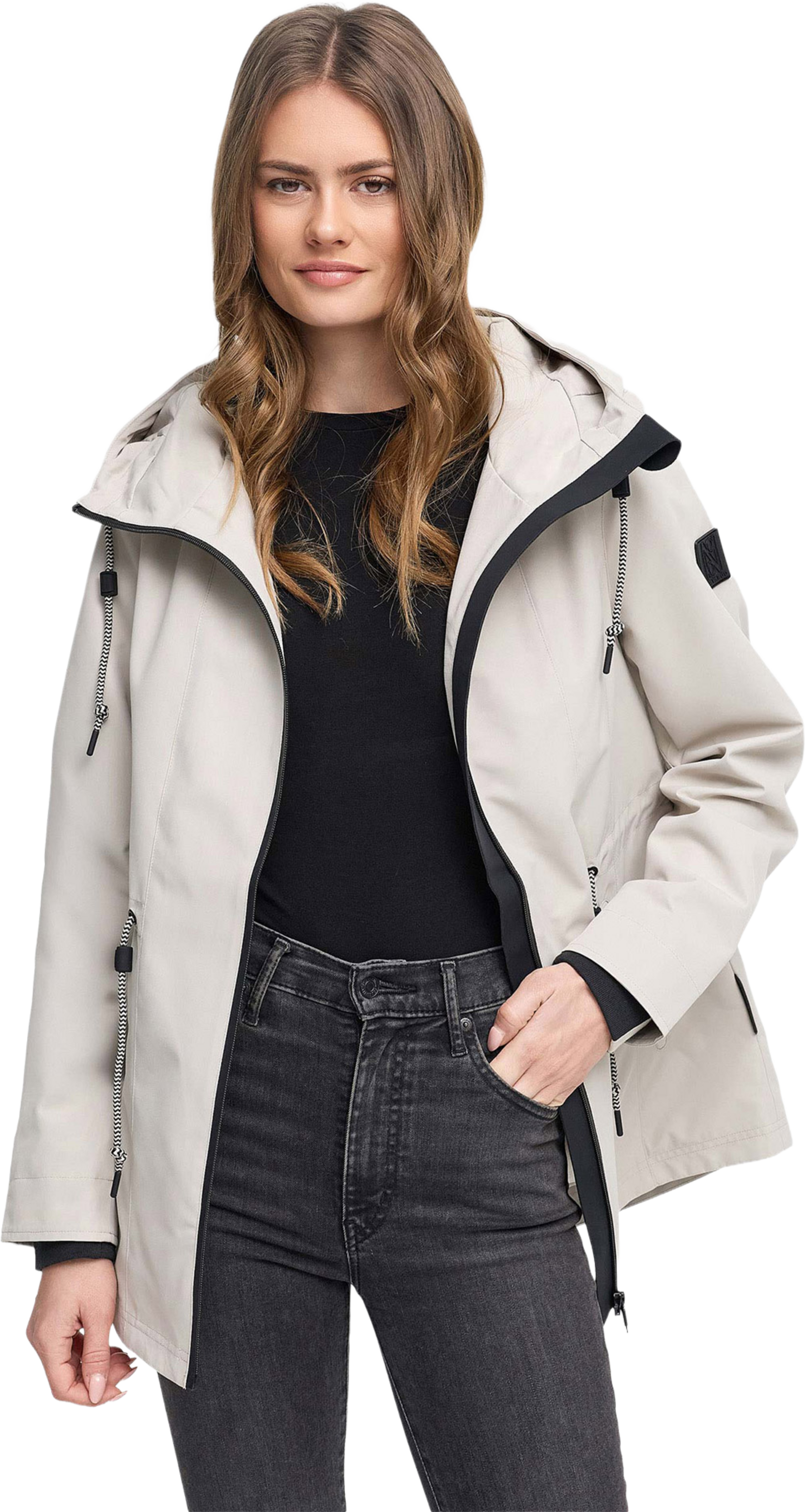 NAVAHOO, Women Spring Jacket Blumentanz