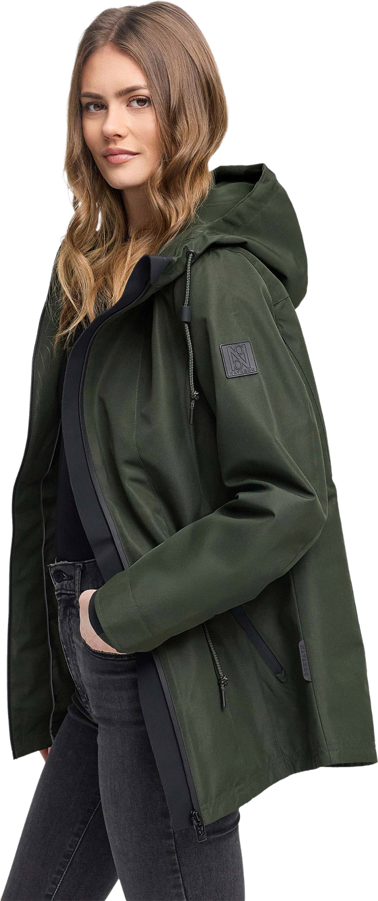 NAVAHOO, Women Spring Jacket Blumentanz