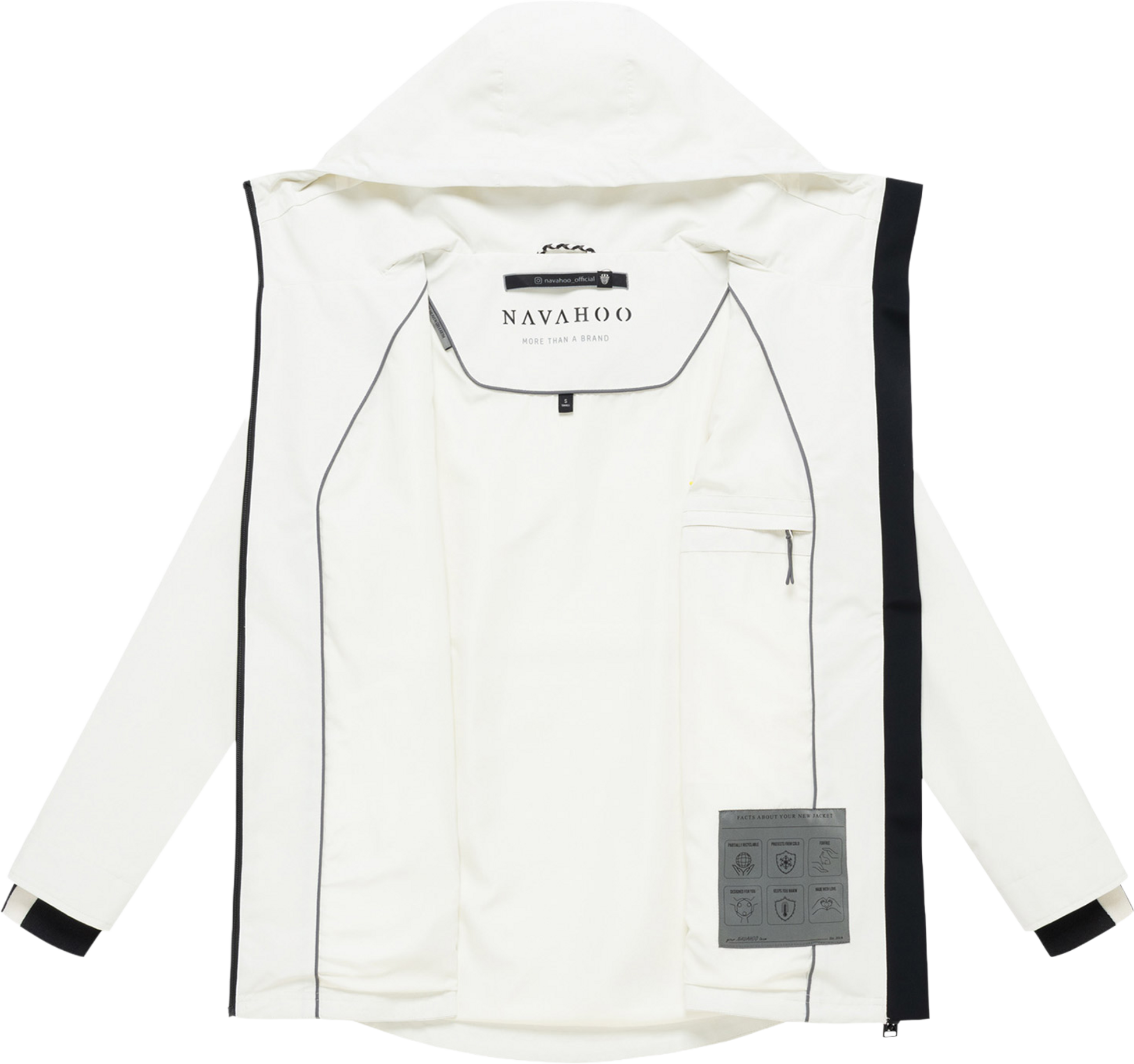 NAVAHOO, Women Spring Jacket Blumentanz