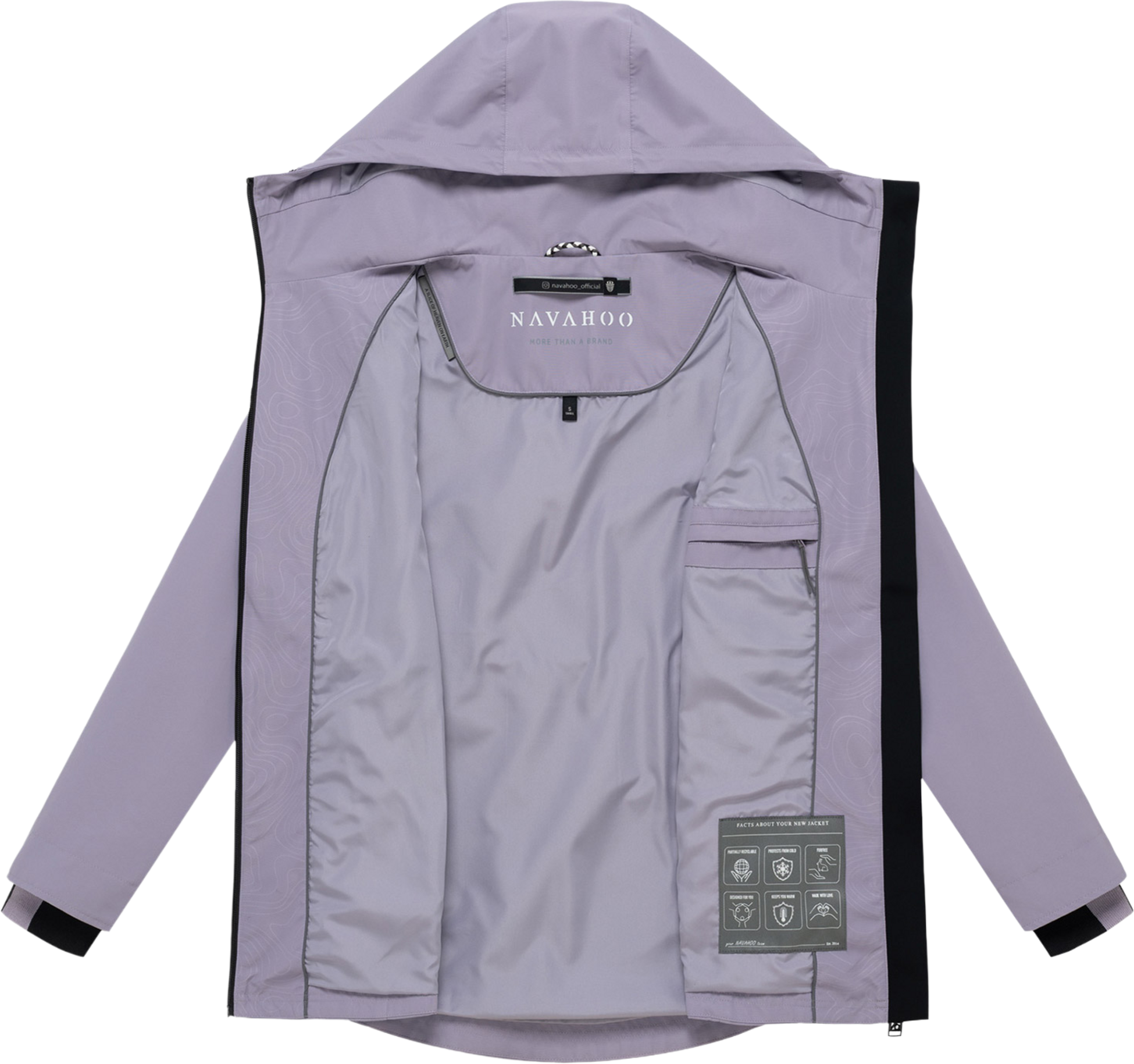 NAVAHOO, Women Spring Jacket Blumentanz