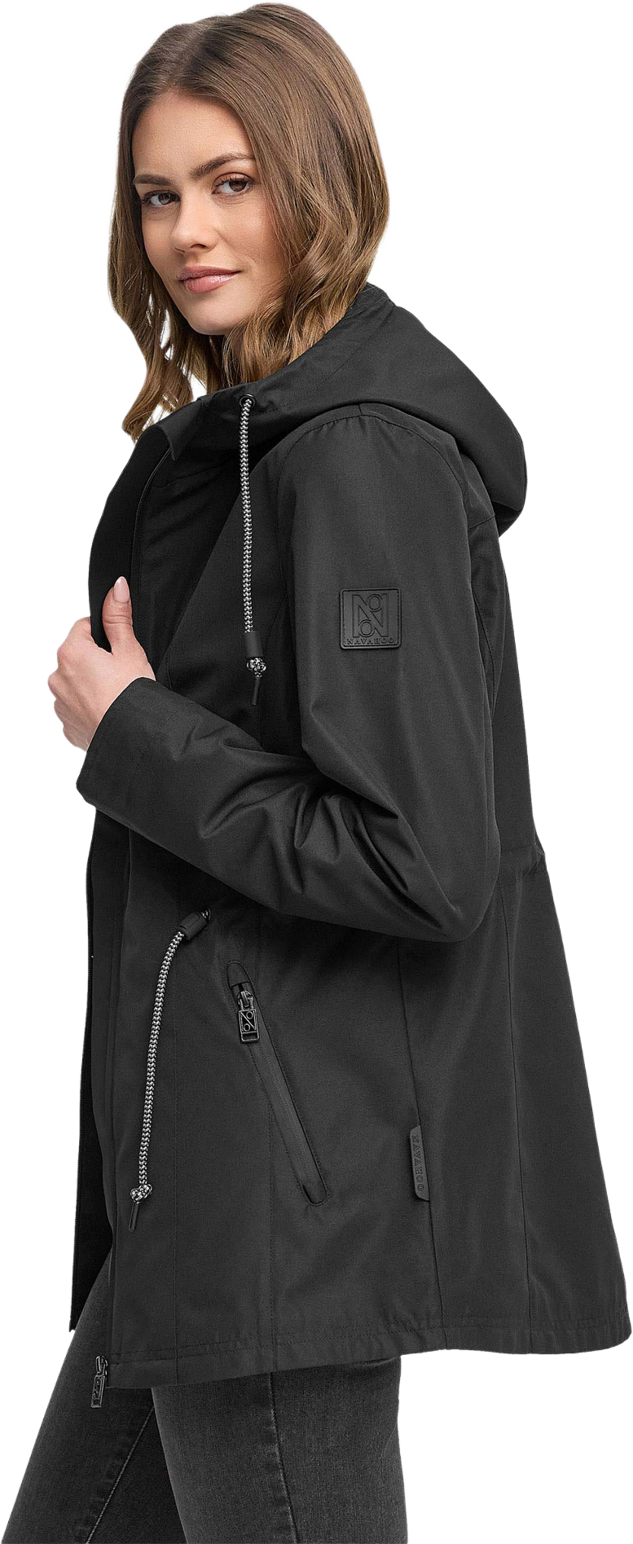 NAVAHOO, Women Spring Jacket Blumentanz