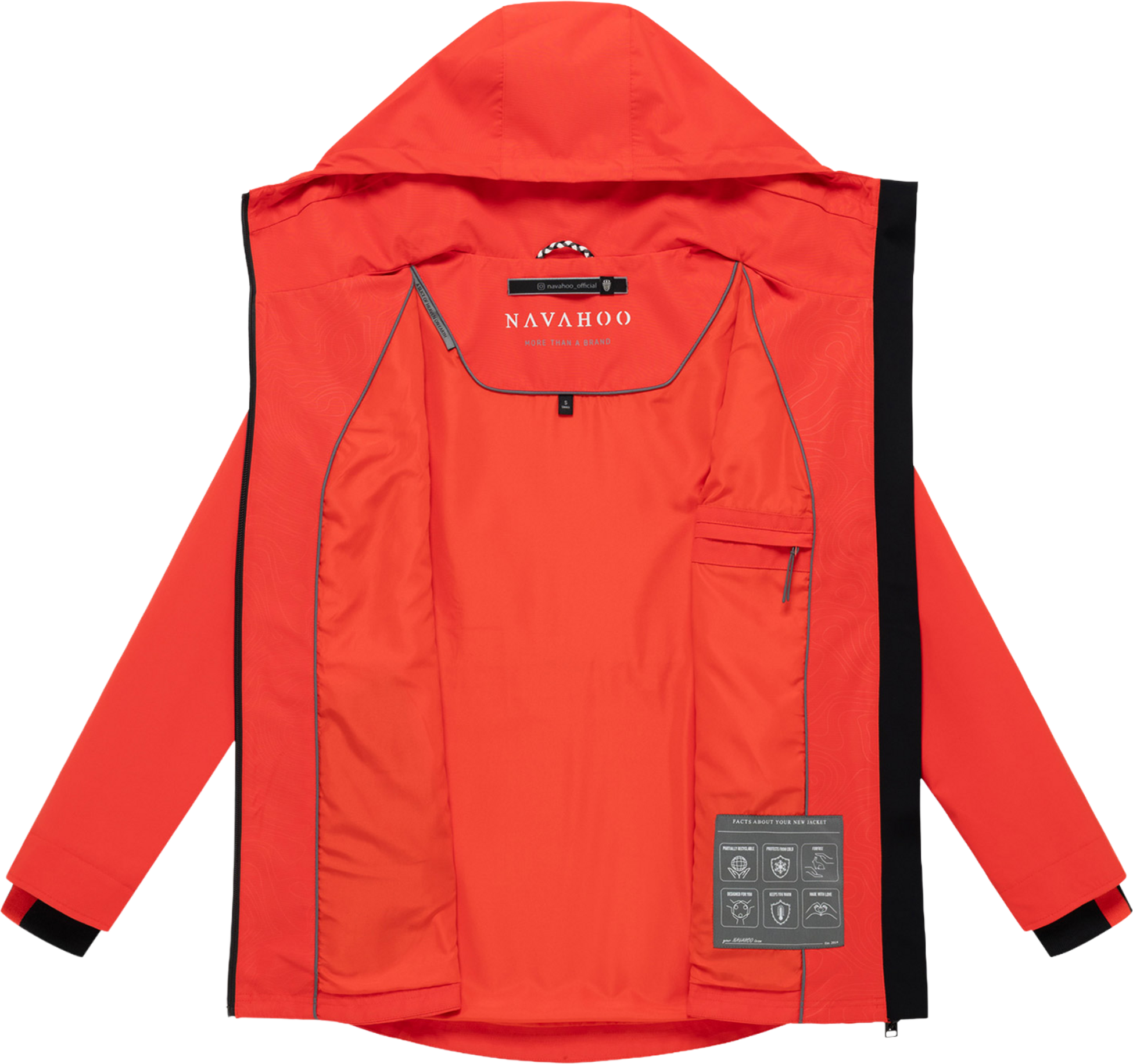 NAVAHOO, Women Spring Jacket Blumentanz