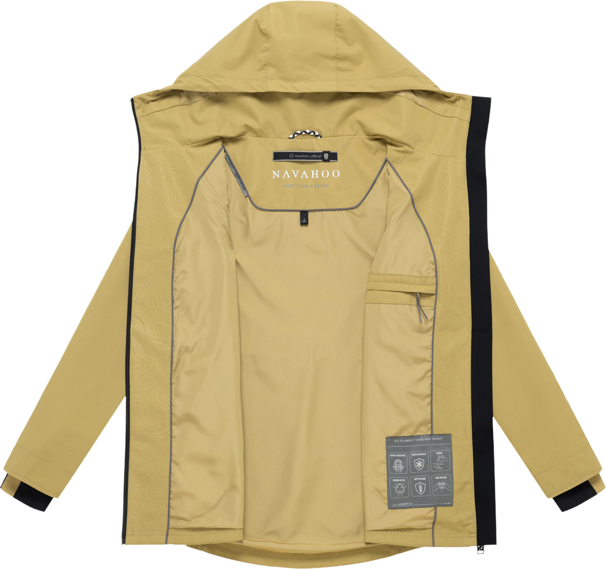 NAVAHOO, Women Spring Jacket Blumentanz