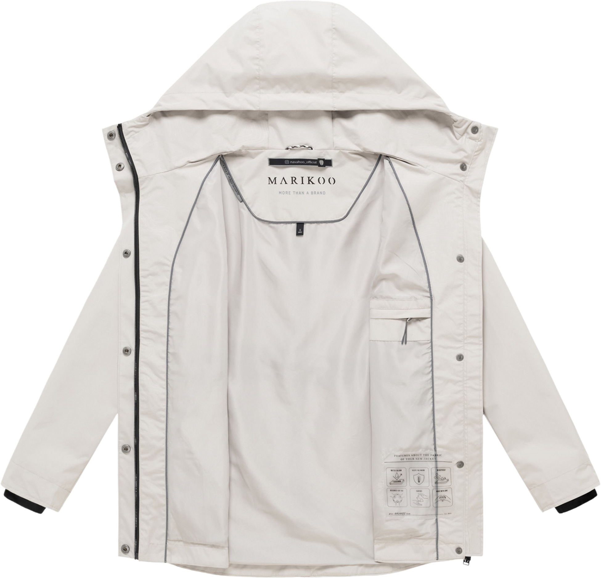 MARIKOO, Women Spring Jacket Bonbonparty