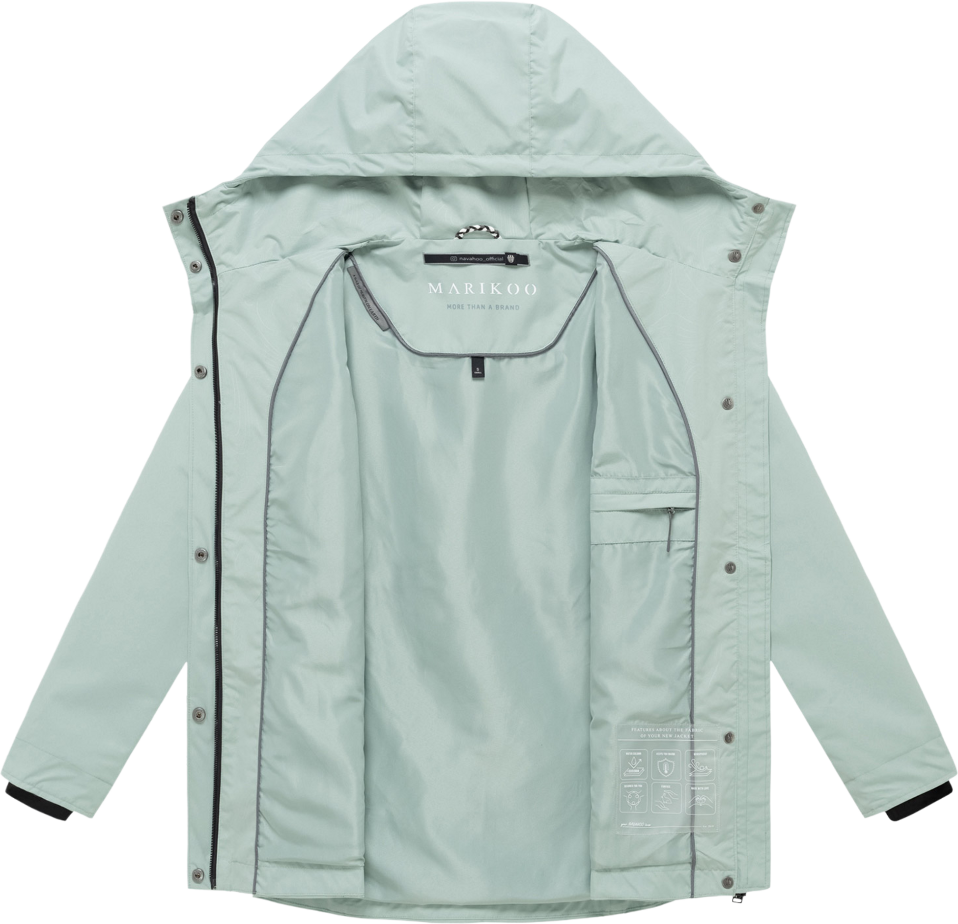 MARIKOO, Women Spring Jacket Bonbonparty